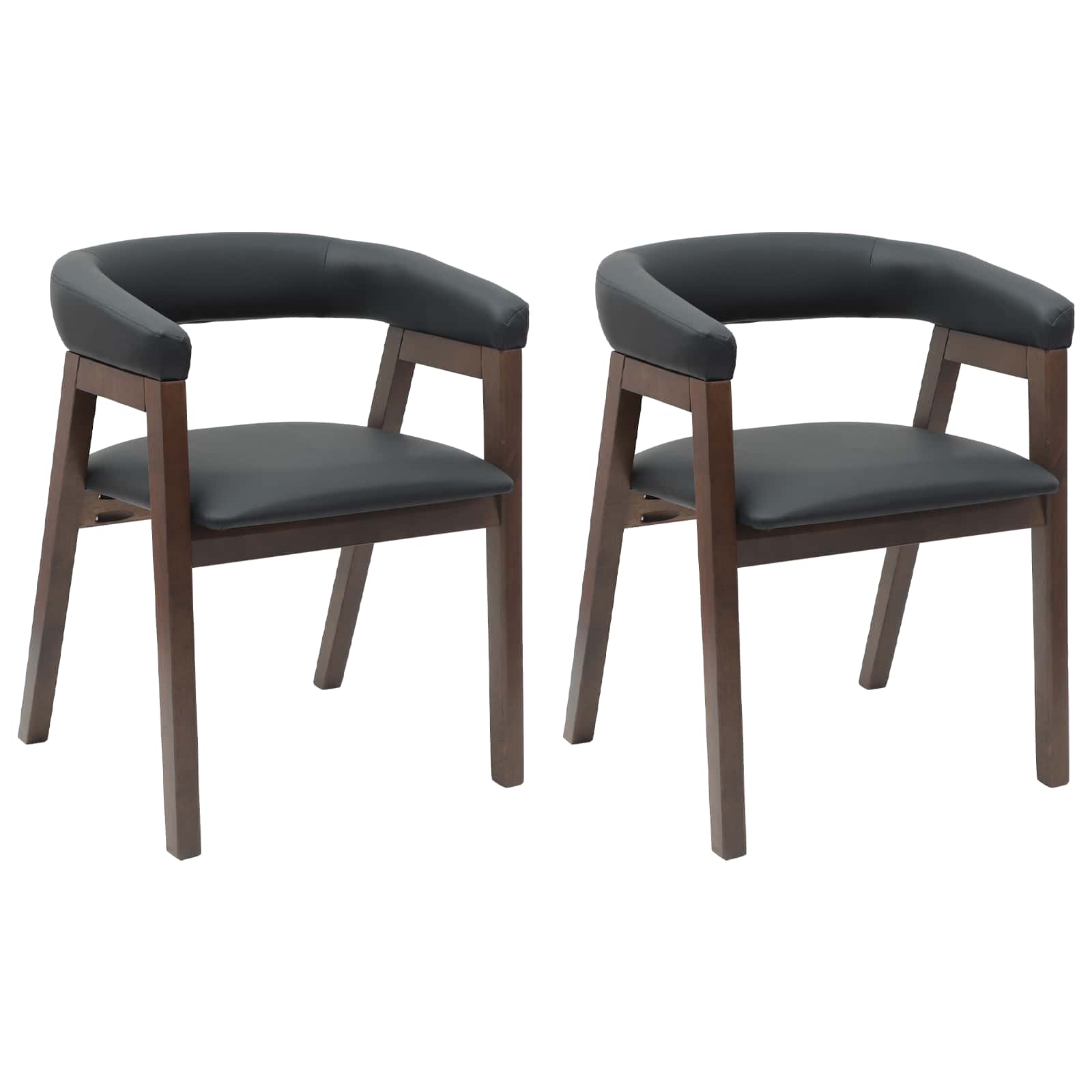 Eettafelstoelen 2 pcs Licht Bruin 54 x 57 x 73 cm is nu te koop bij PeponiXL, paradijselijk wonen!