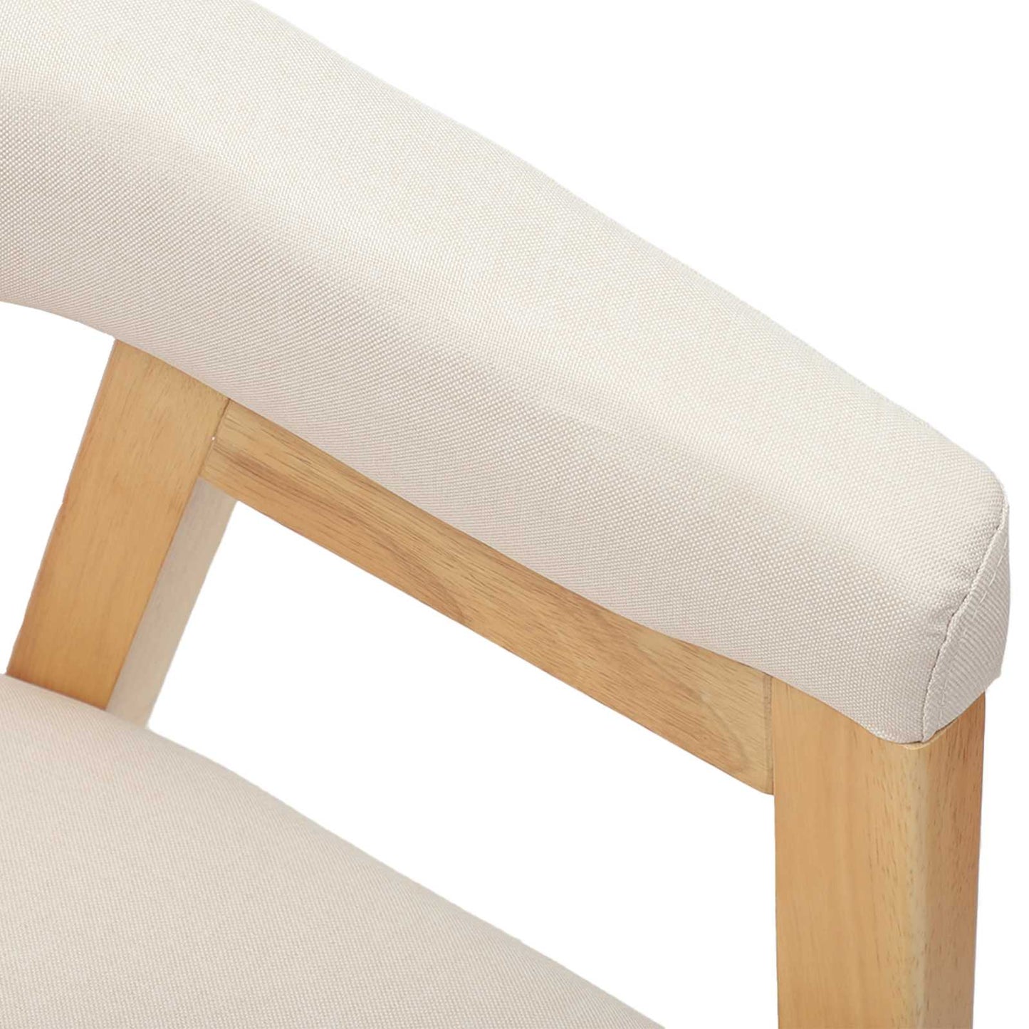 Eettafelstoelen 2 pcs Naturel 54 x 57 x 73 cm is nu te koop bij PeponiXL, paradijselijk wonen!