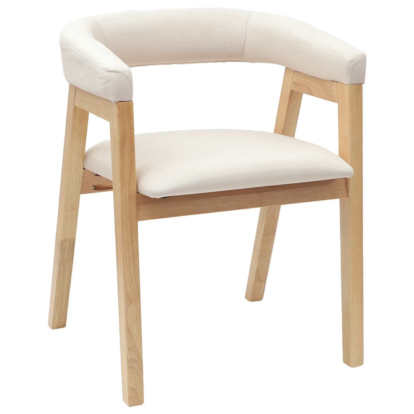 Eettafelstoelen 2 pcs Naturel 54 x 57 x 73 cm is nu te koop bij PeponiXL, paradijselijk wonen!