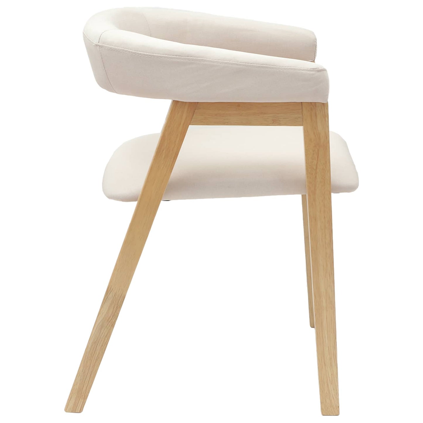 Eettafelstoelen 2 pcs Naturel 54 x 57 x 73 cm is nu te koop bij PeponiXL, paradijselijk wonen!