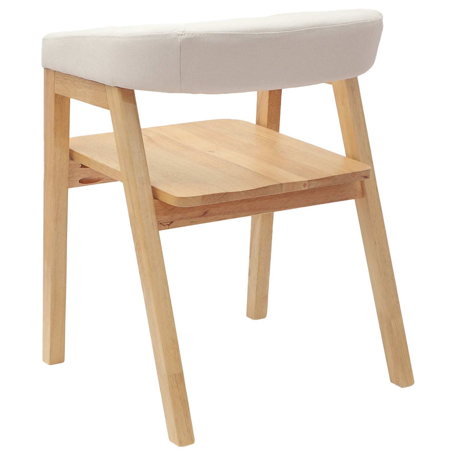Eettafelstoelen 2 pcs Naturel 54 x 57 x 73 cm is nu te koop bij PeponiXL, paradijselijk wonen!
