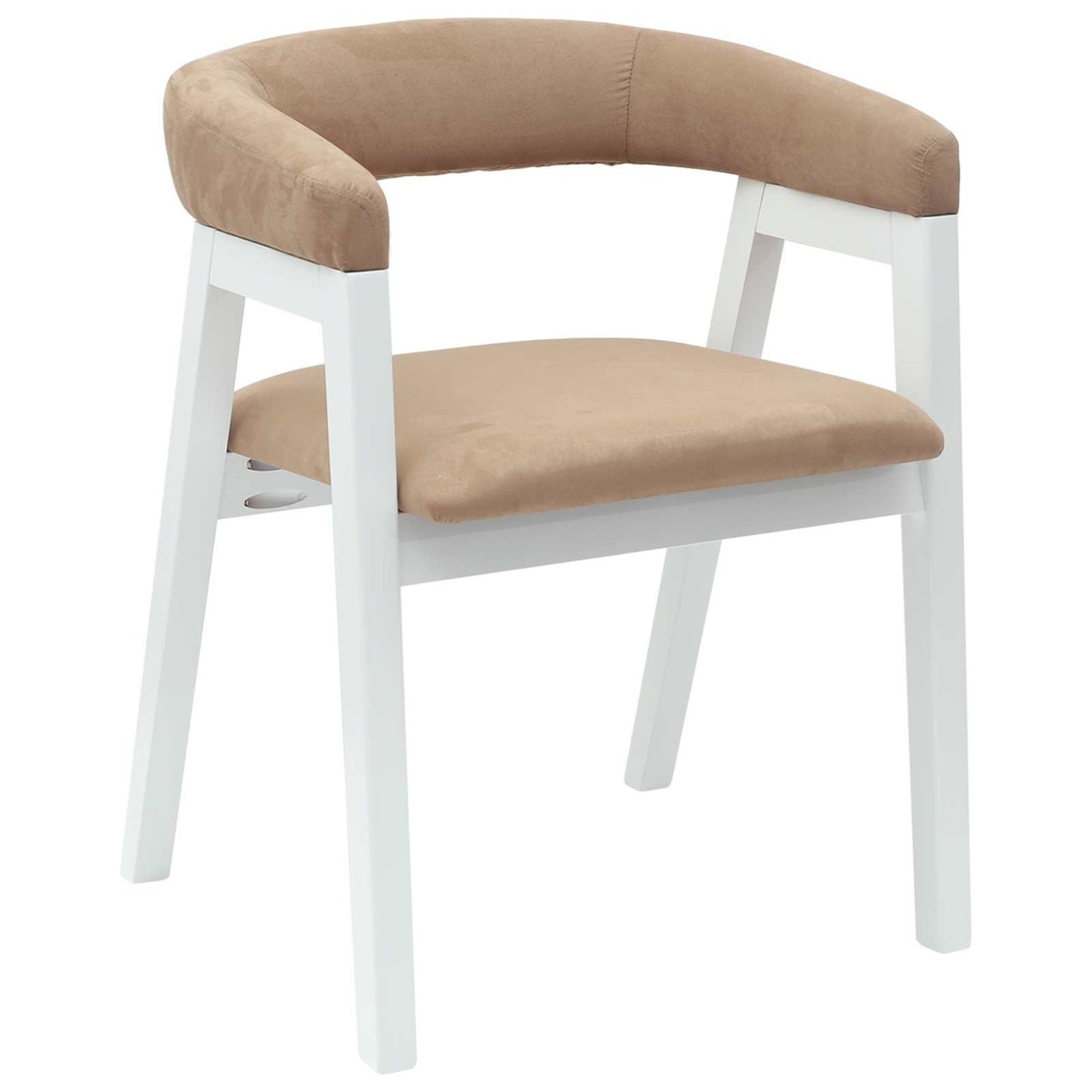 Eettafelstoelen 2 pcs Wit 54 x 57 x 73 cm Massief Rubberhout is nu te koop bij PeponiXL, paradijselijk wonen!
