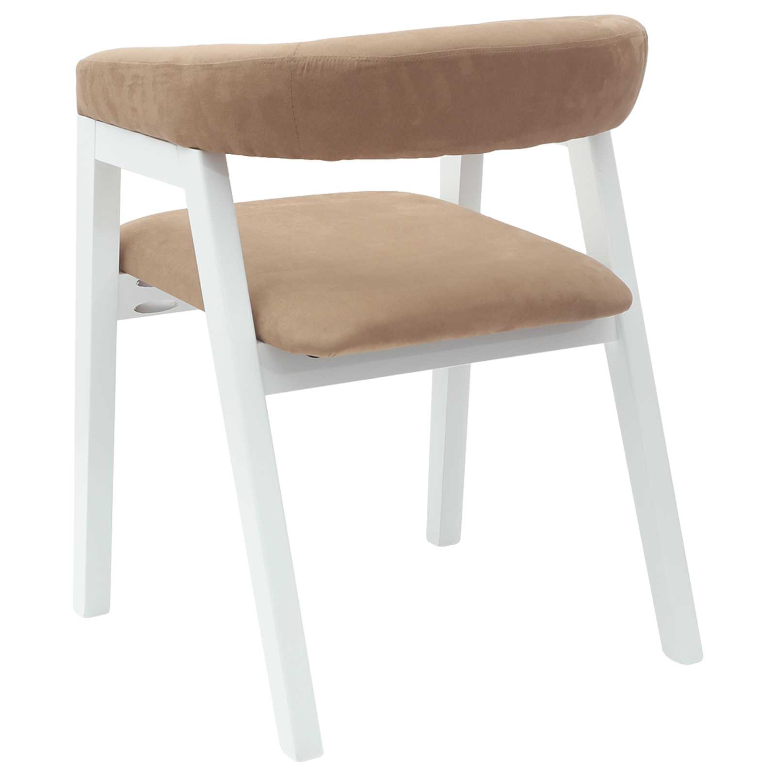 Eettafelstoelen 2 pcs Wit 54 x 57 x 73 cm Massief Rubberhout is nu te koop bij PeponiXL, paradijselijk wonen!