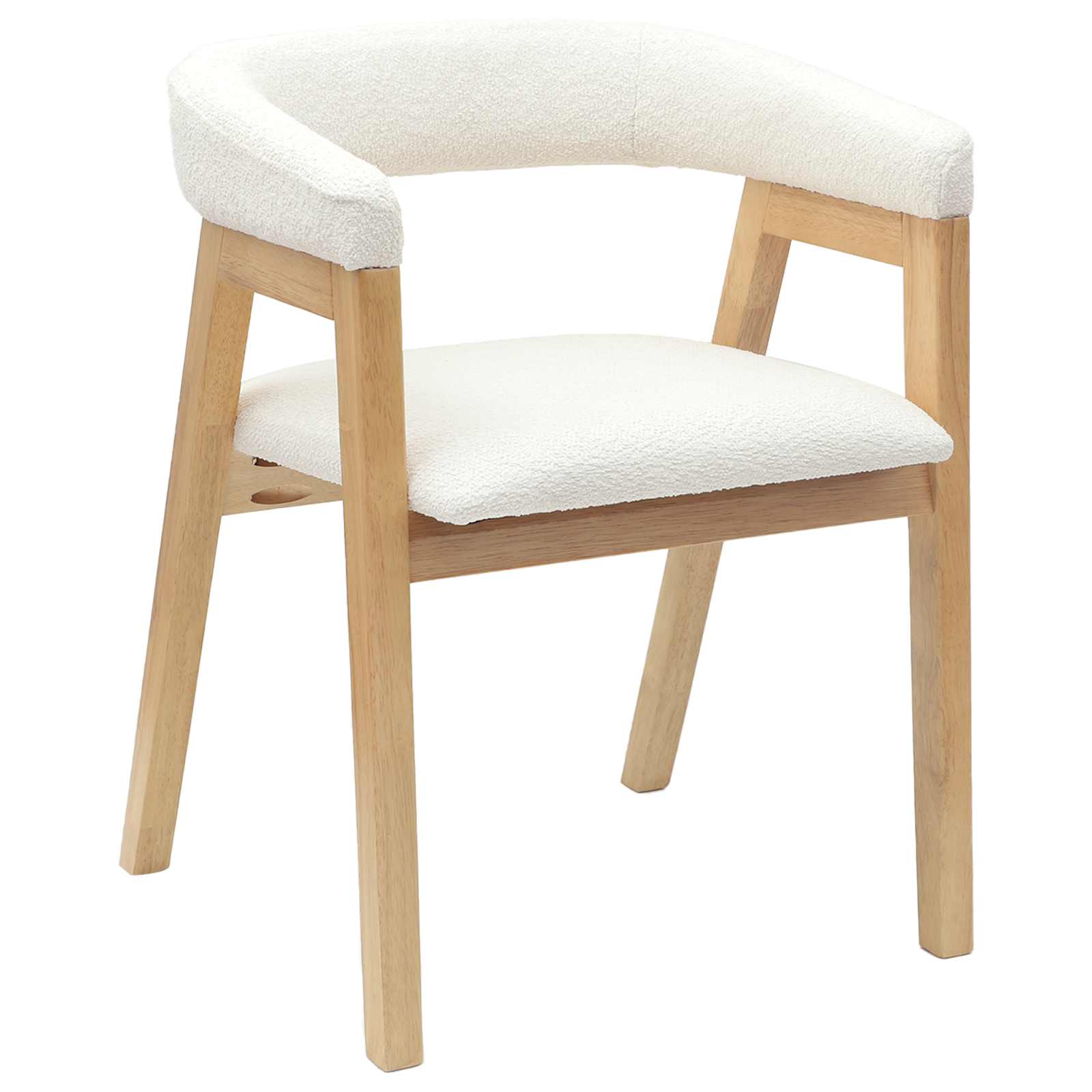 Eettafelstoelen 2 pcs Naturel 54 x 57 x 73 cm is nu te koop bij PeponiXL, paradijselijk wonen!