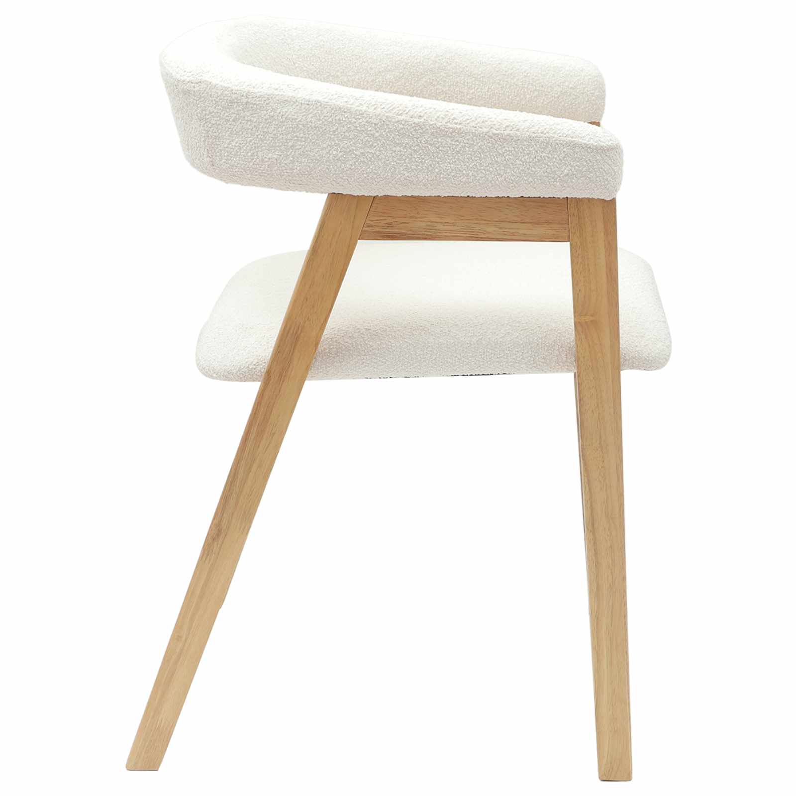 Eettafelstoelen 2 pcs Naturel 54 x 57 x 73 cm is nu te koop bij PeponiXL, paradijselijk wonen!