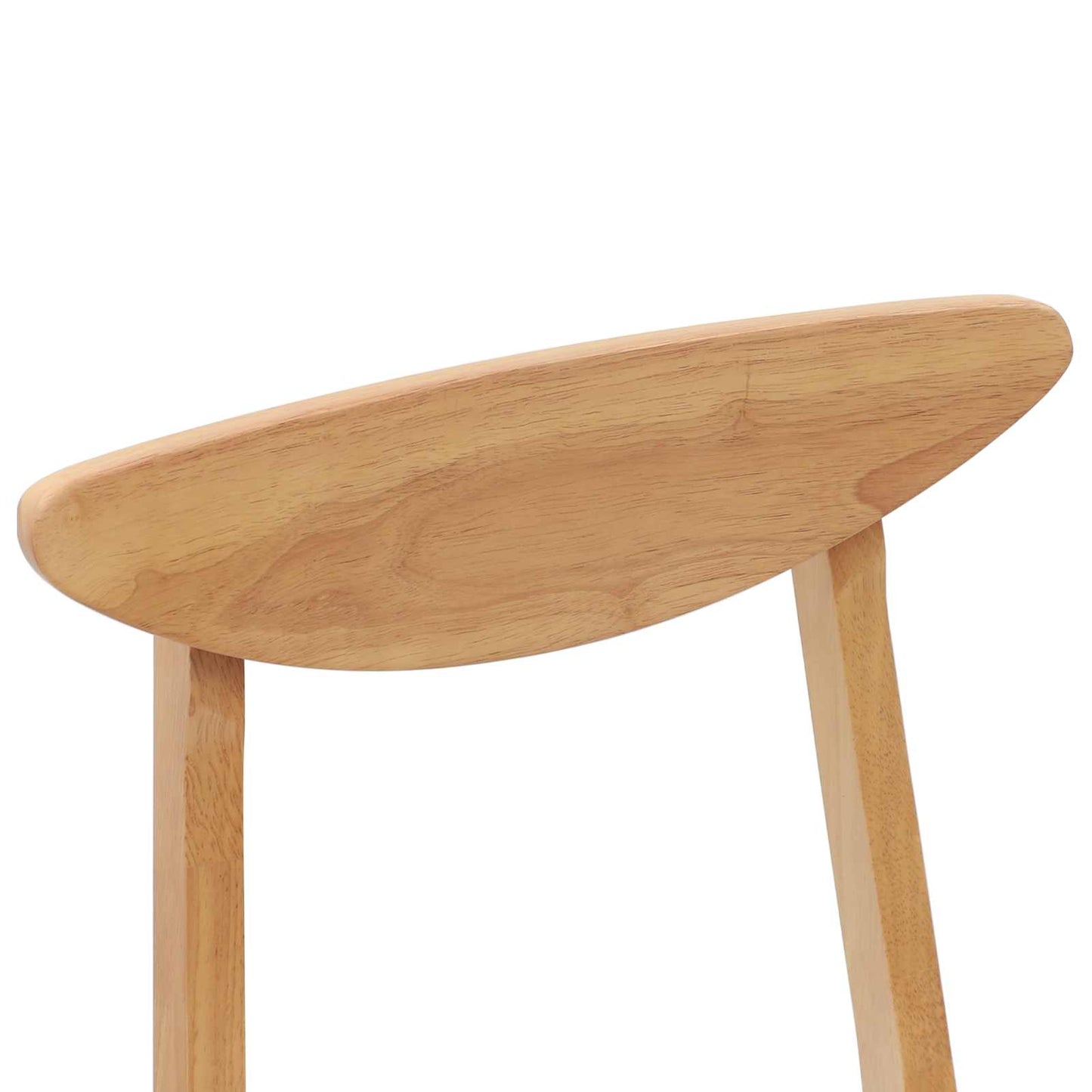 Eettafelstoelen 2 pcs Naturel 42 x 47.5 x 81 cm is nu te koop bij PeponiXL, paradijselijk wonen!