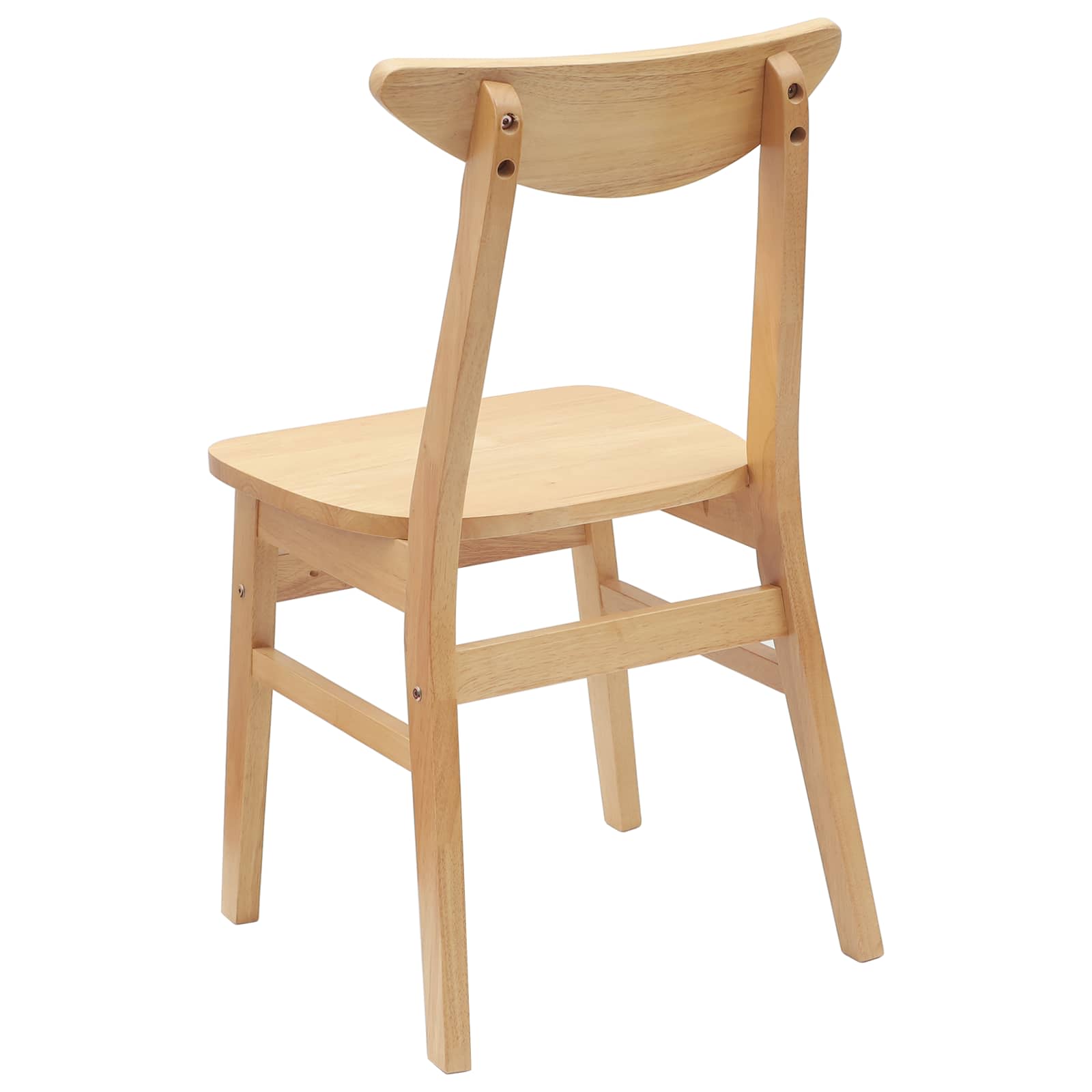 Eettafelstoelen 2 pcs Naturel 42 x 47.5 x 81 cm is nu te koop bij PeponiXL, paradijselijk wonen!