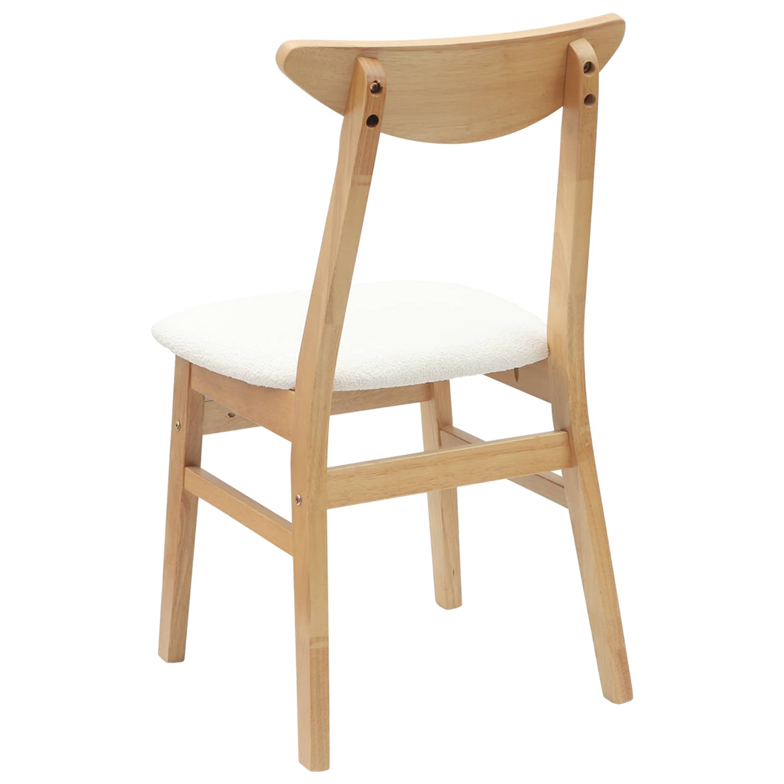 Eettafelstoelen 2 pcs Naturel 42 x 47.5 x 81 cm is nu te koop bij PeponiXL, paradijselijk wonen!
