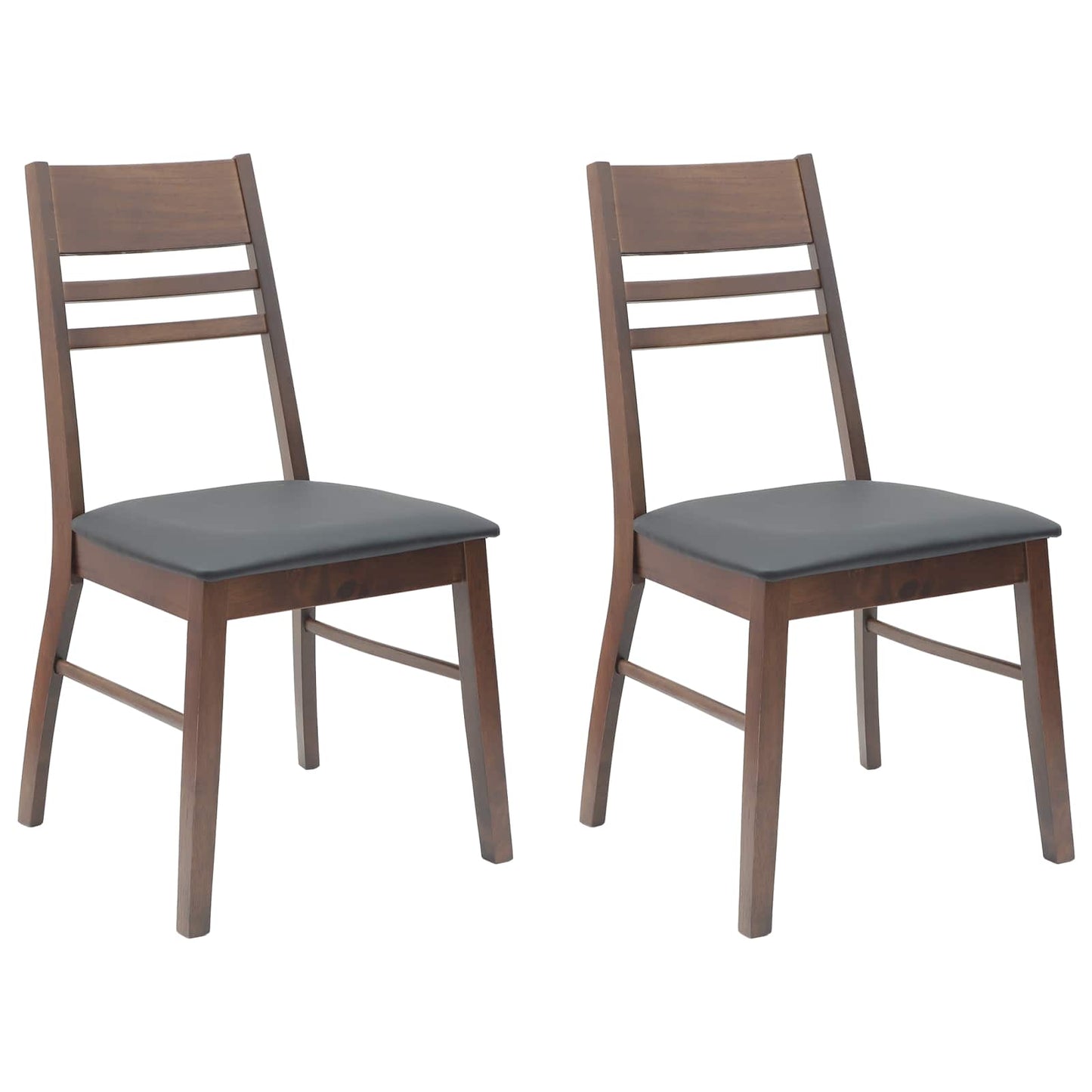 Eettafelstoelen 2 pcs Licht Bruin 43 x 54 x 89 cm is nu te koop bij PeponiXL, paradijselijk wonen!