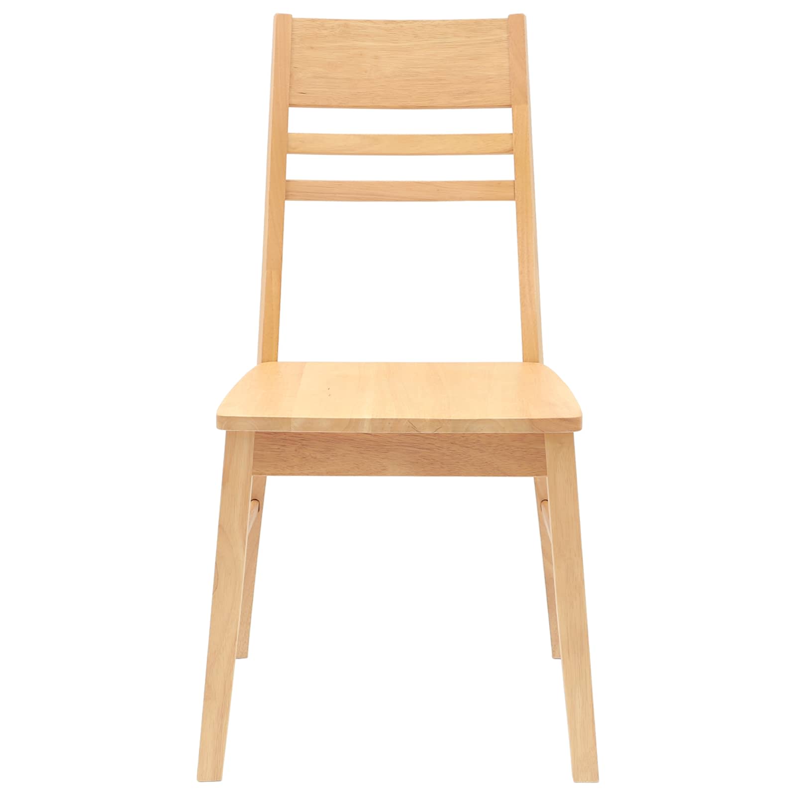 Eettafelstoelen 2 pcs Naturel 43 x 54 x 89 cm is nu te koop bij PeponiXL, paradijselijk wonen!