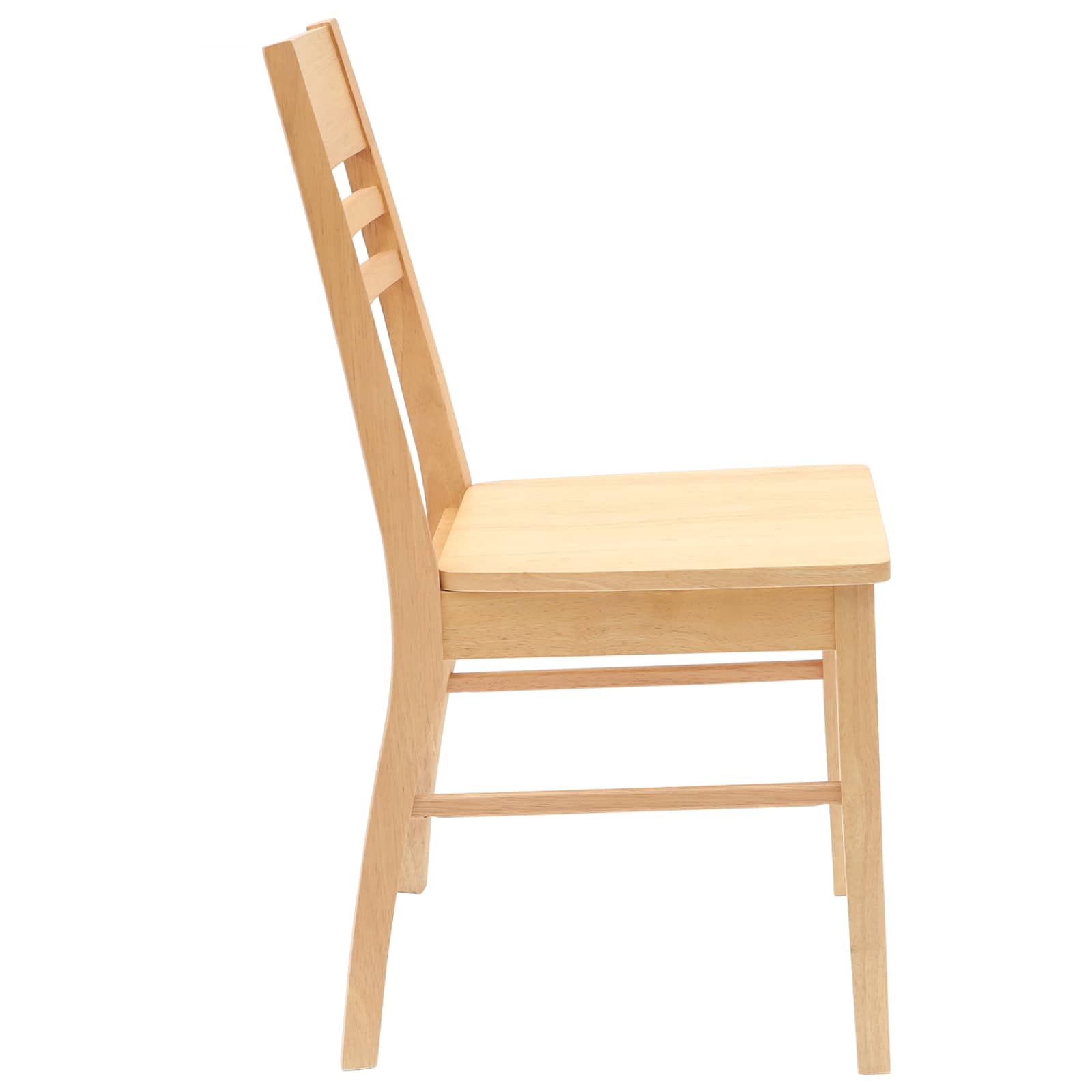 Eettafelstoelen 2 pcs Naturel 43 x 54 x 89 cm is nu te koop bij PeponiXL, paradijselijk wonen!