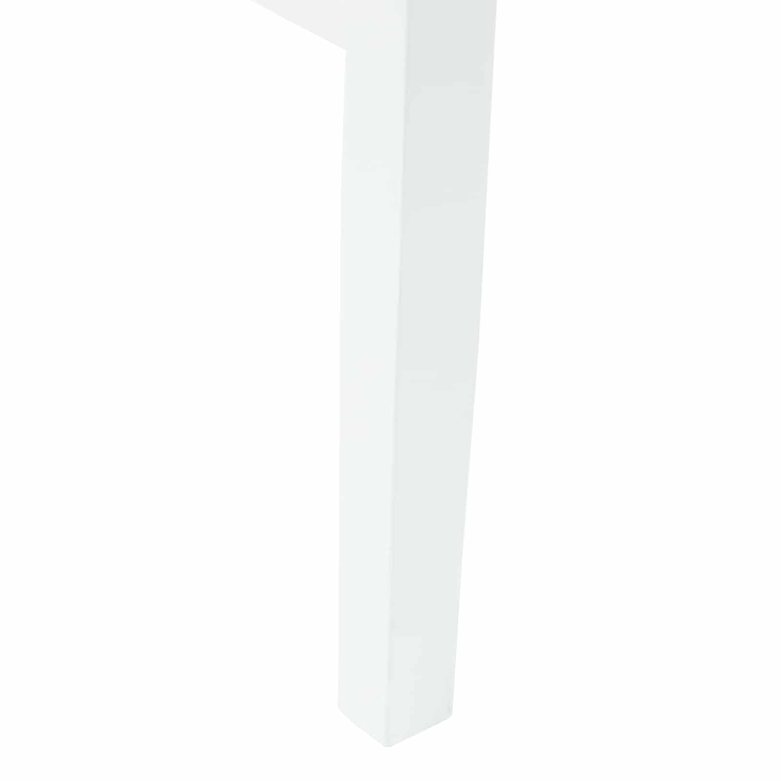 Eettafelstoelen 2 pcs Wit 43 x 54 x 89 cm Massief Rubberhout is nu te koop bij PeponiXL, paradijselijk wonen!