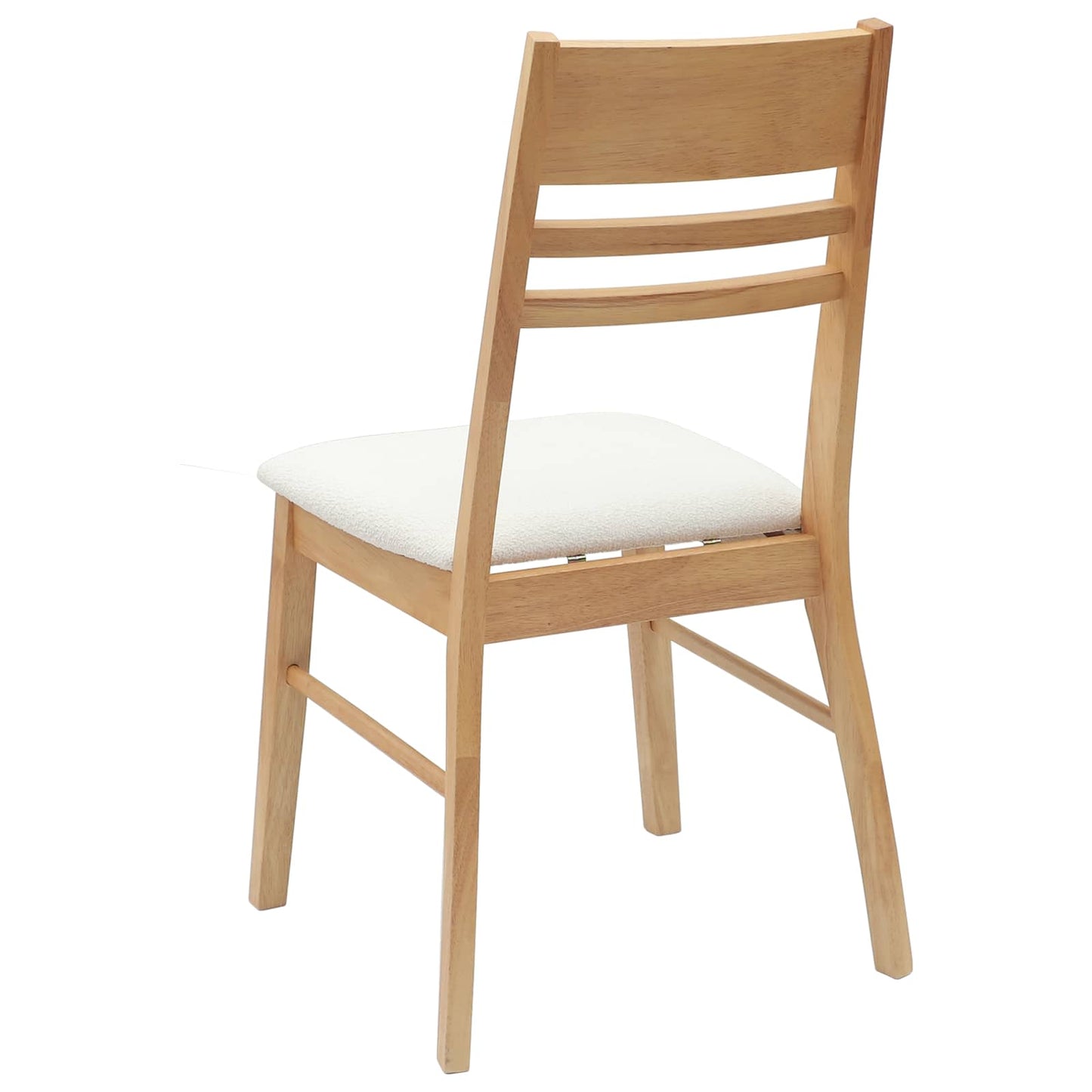 Eettafelstoelen 2 pcs Naturel 43 x 54 x 89 cm is nu te koop bij PeponiXL, paradijselijk wonen!