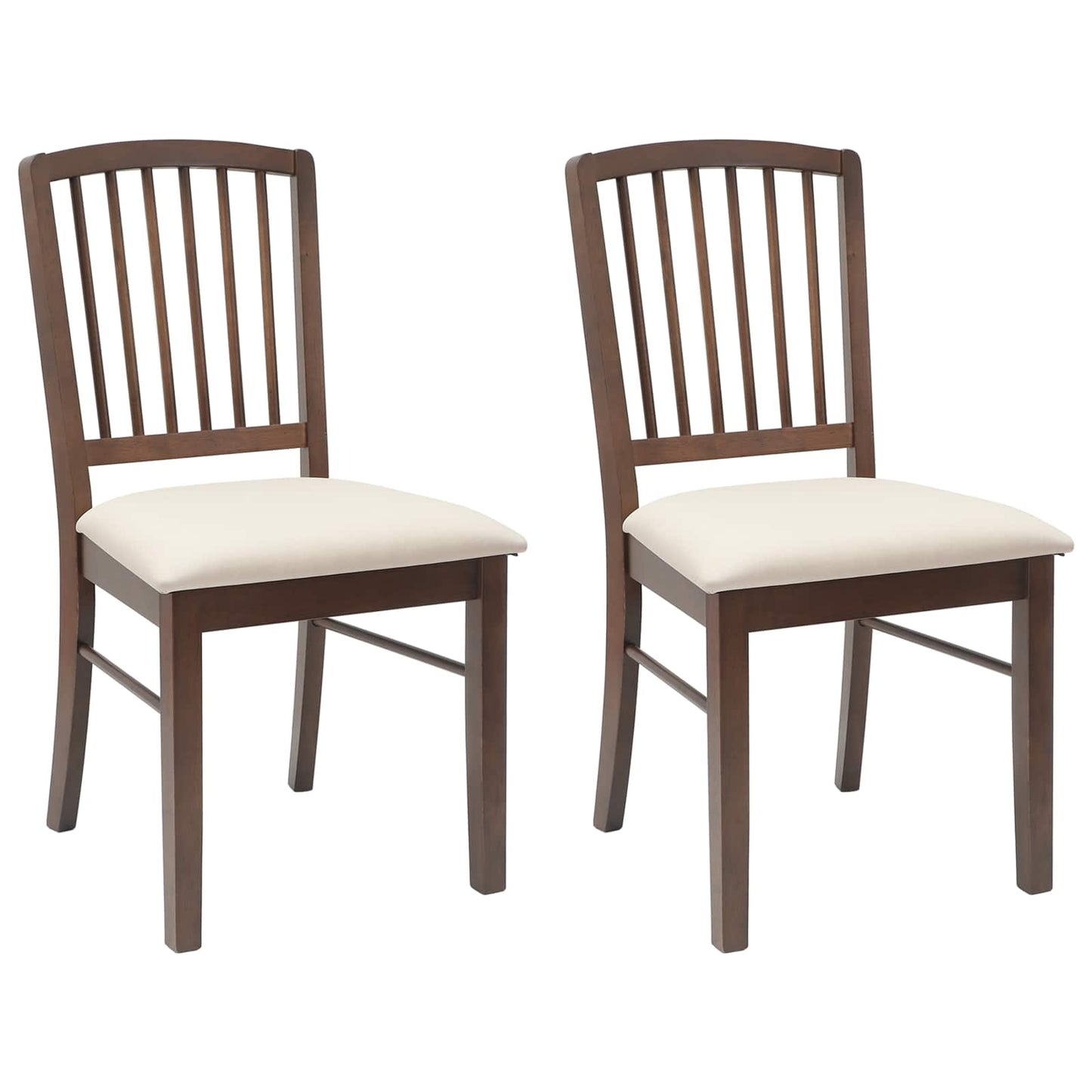Eettafelstoelen 2 pcs Licht Bruin 50 x 52,5 x 91 cm is nu te koop bij PeponiXL, paradijselijk wonen!