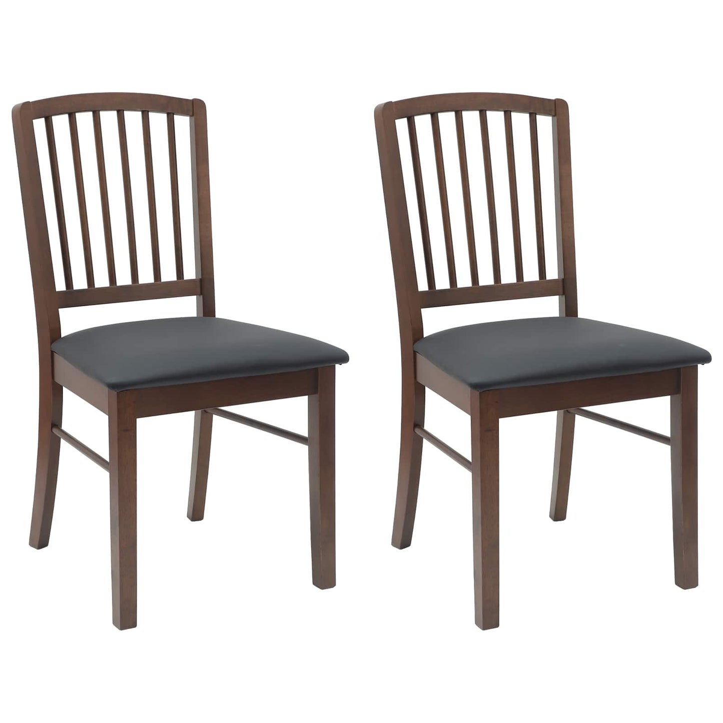 Eettafelstoelen 2 pcs Licht Bruin 50 x 52,5 x 91 cm is nu te koop bij PeponiXL, paradijselijk wonen!