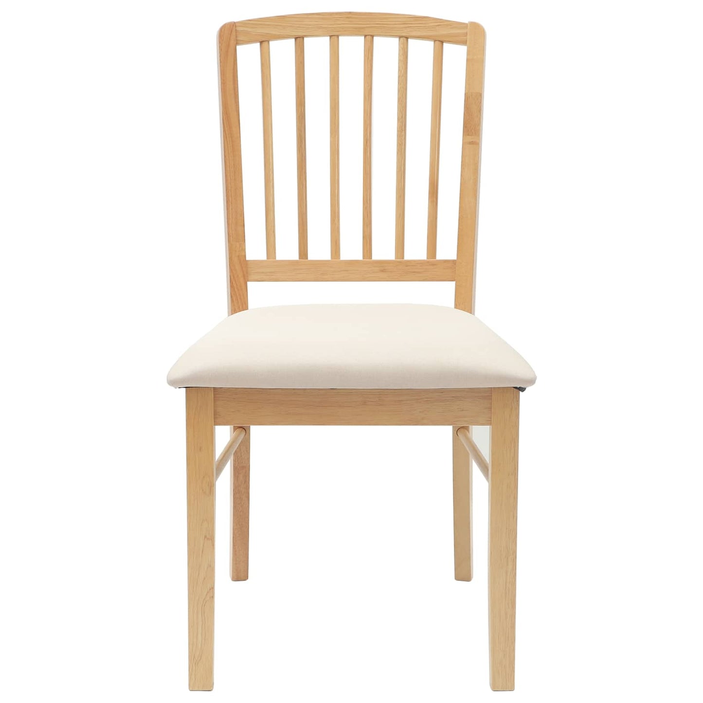 Eettafelstoelen 2 pcs Naturel 50 x 52,5 x 91 cm is nu te koop bij PeponiXL, paradijselijk wonen!
