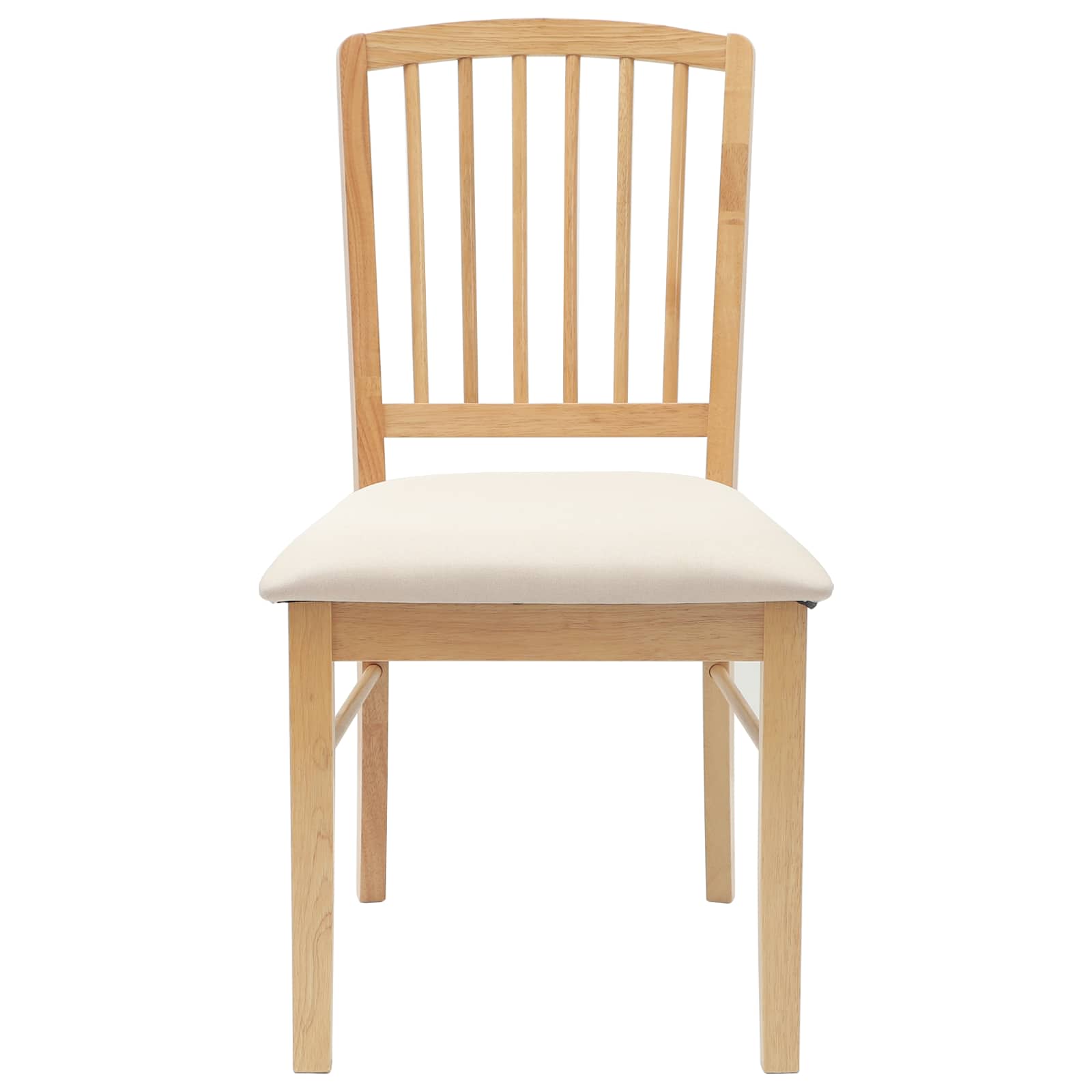 Eettafelstoelen 2 pcs Naturel 50 x 52,5 x 91 cm is nu te koop bij PeponiXL, paradijselijk wonen!