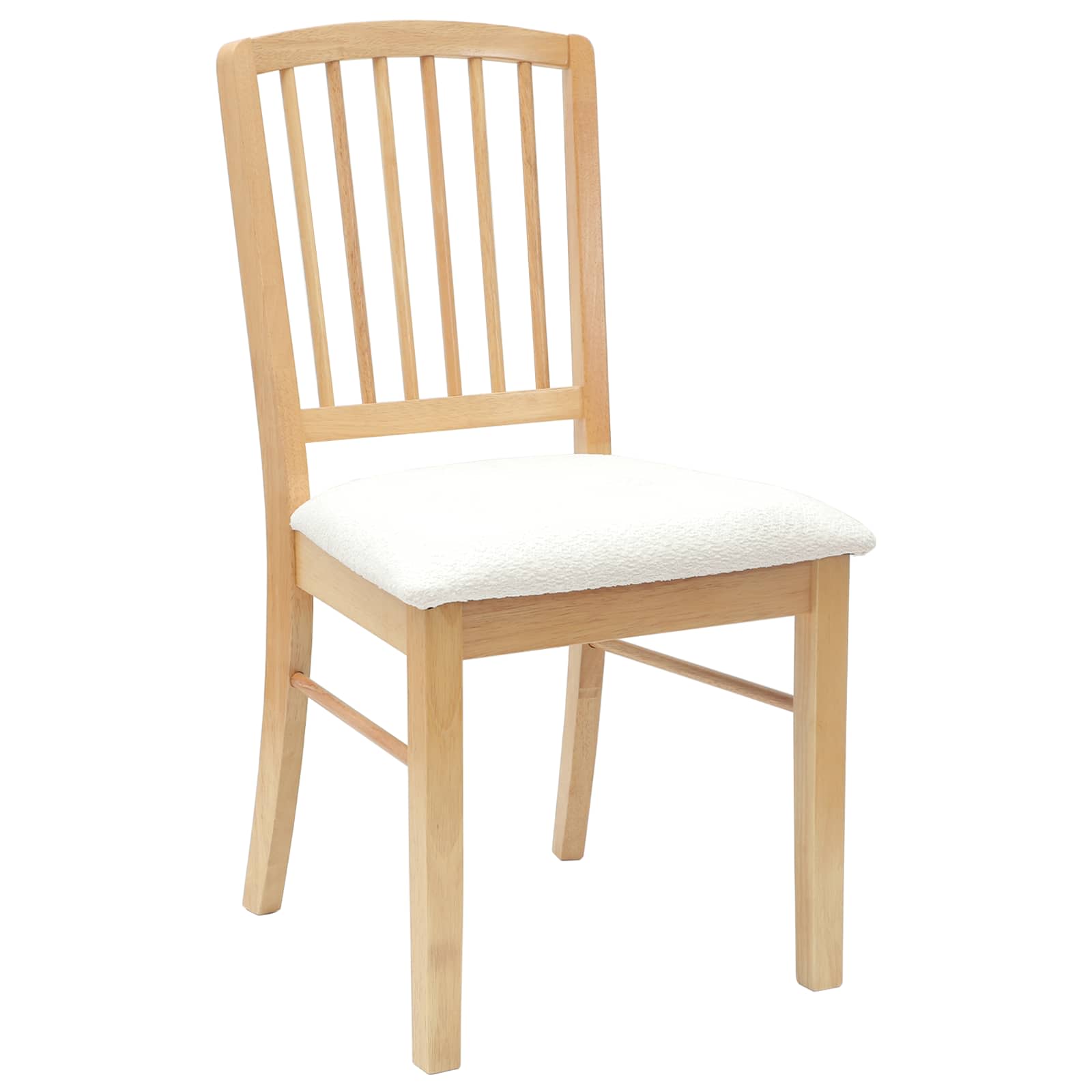 Eettafelstoelen 2 pcs Naturel 50 x 52,5 x 91 cm is nu te koop bij PeponiXL, paradijselijk wonen!