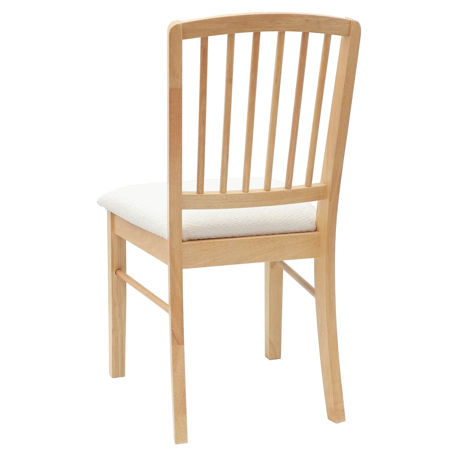 Eettafelstoelen 2 pcs Naturel 50 x 52,5 x 91 cm is nu te koop bij PeponiXL, paradijselijk wonen!