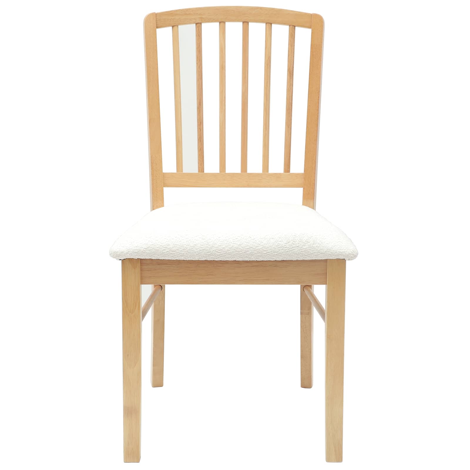 Eettafelstoelen 2 pcs Naturel 50 x 52,5 x 91 cm is nu te koop bij PeponiXL, paradijselijk wonen!