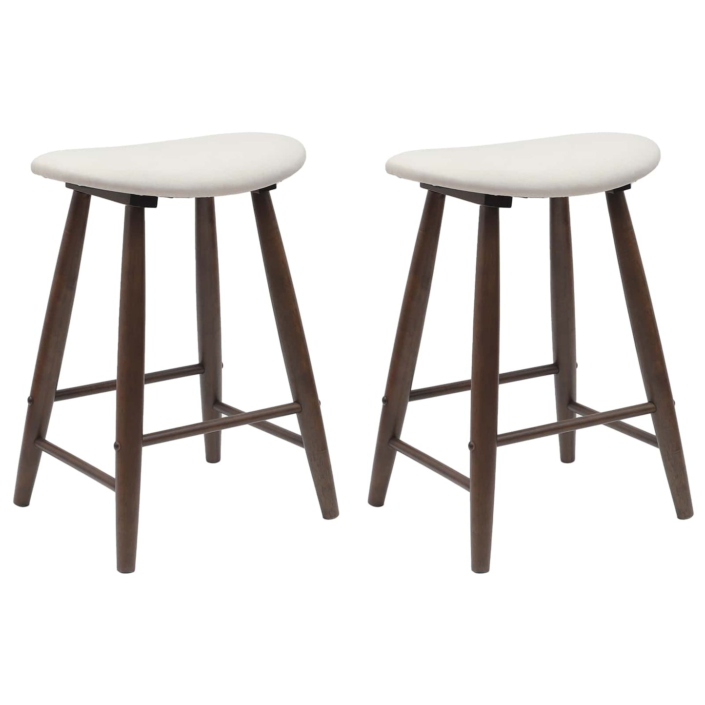 Eettafelstoelen 2 pcs Licht Bruin 46 x 37 x 63 cm is nu te koop bij PeponiXL, paradijselijk wonen!