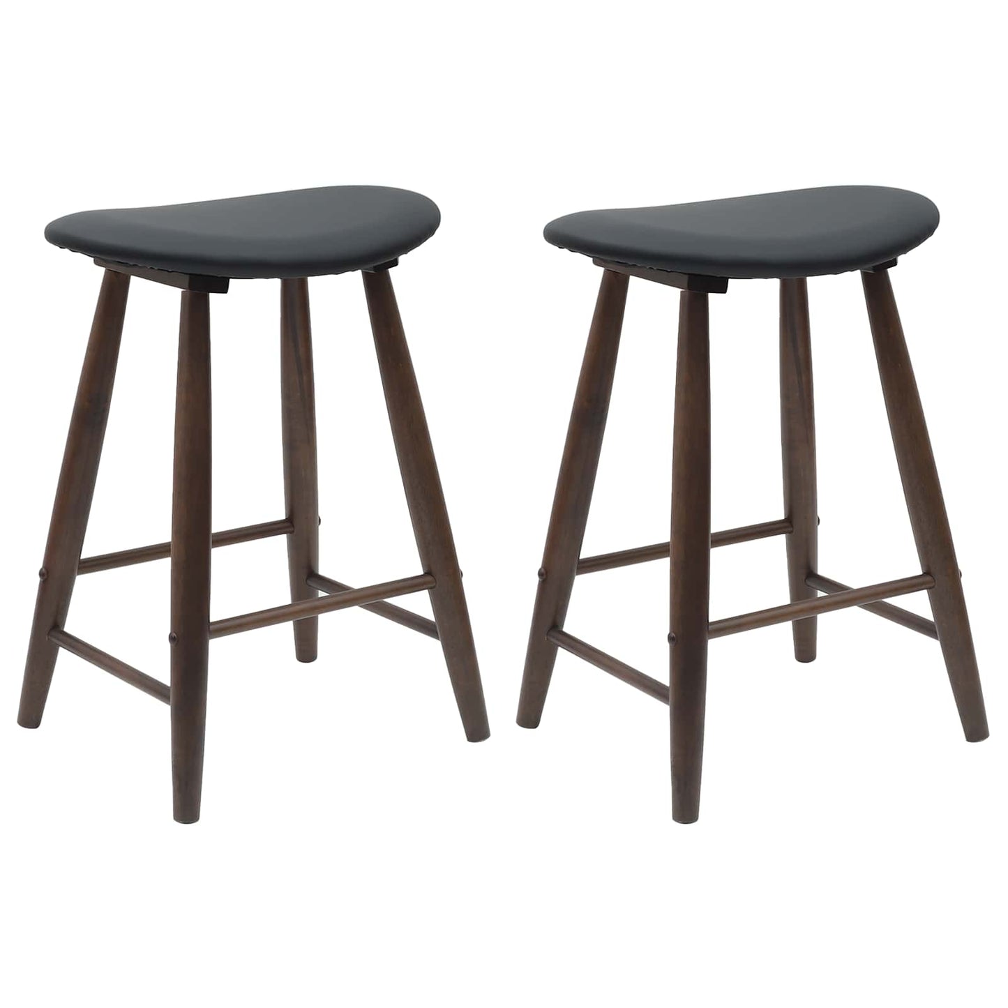Eettafelstoelen 2 pcs Licht Bruin 46 x 37 x 63 cm is nu te koop bij PeponiXL, paradijselijk wonen!
