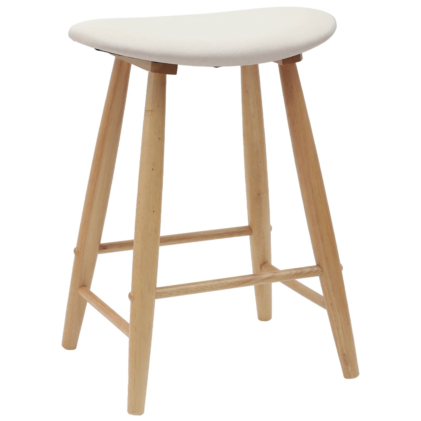 Eettafelstoelen 2 pcs Naturel 46 x 37 x 63 cm is nu te koop bij PeponiXL, paradijselijk wonen!