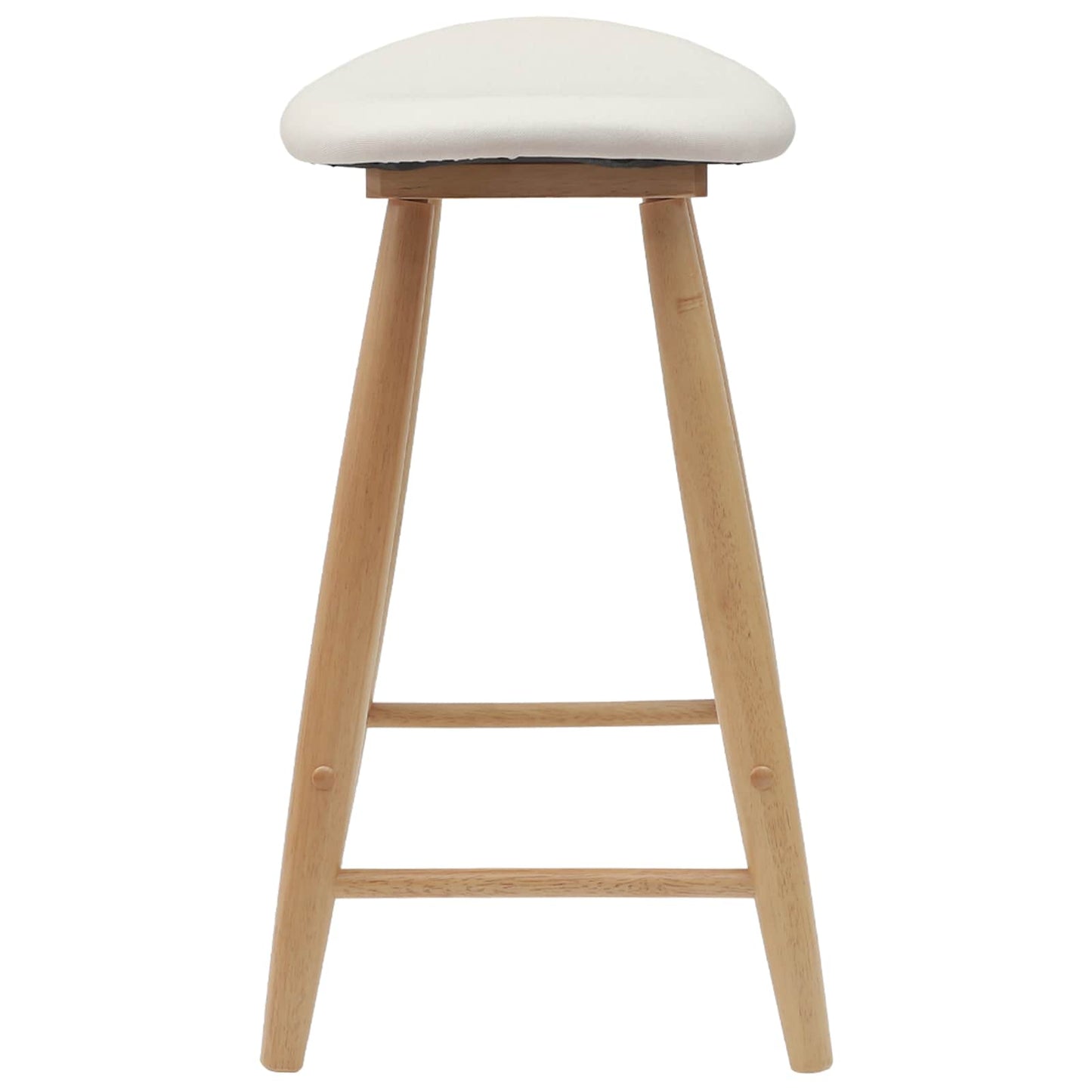 Eettafelstoelen 2 pcs Naturel 46 x 37 x 63 cm is nu te koop bij PeponiXL, paradijselijk wonen!