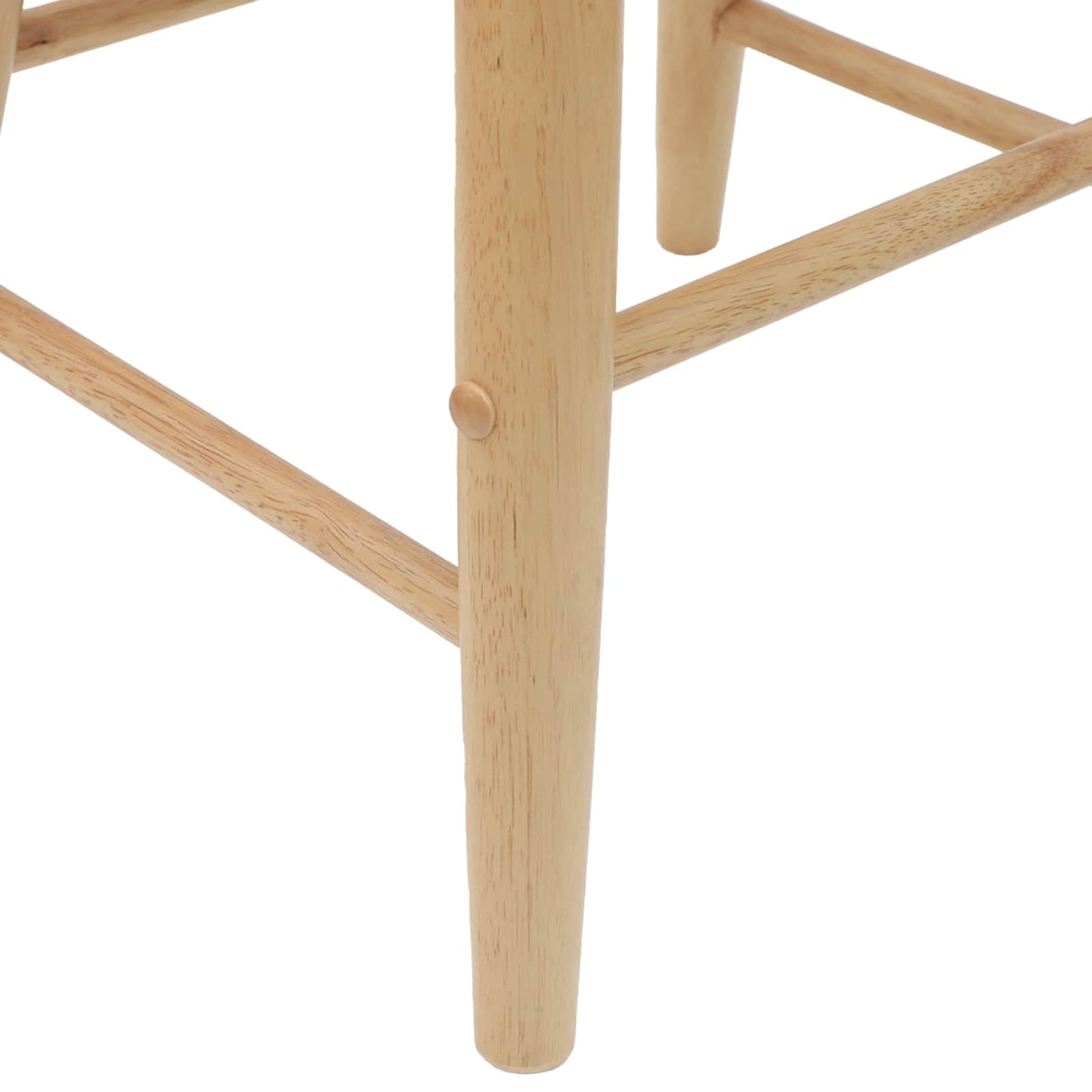 Eettafelstoelen 2 pcs Naturel 46 x 37 x 63 cm is nu te koop bij PeponiXL, paradijselijk wonen!