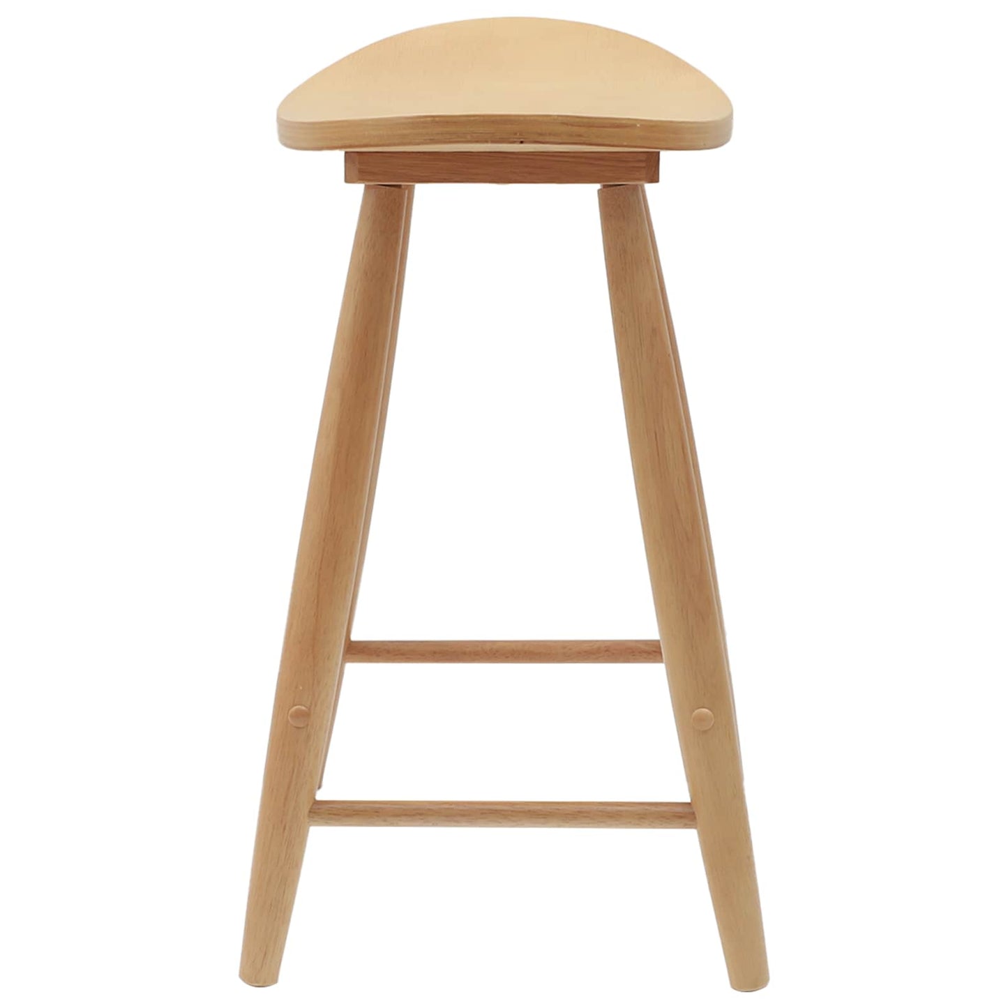 Eettafelstoelen 2 pcs Naturel 46 x 37 x 63 cm is nu te koop bij PeponiXL, paradijselijk wonen!