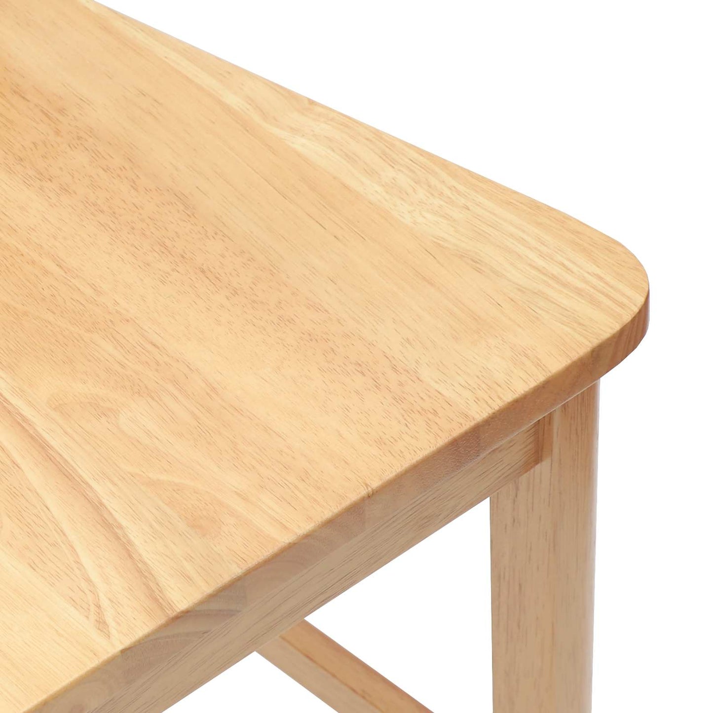 Eettafelstoelen 2 pcs Naturel 48 x 49 x 95 cm is nu te koop bij PeponiXL, paradijselijk wonen!