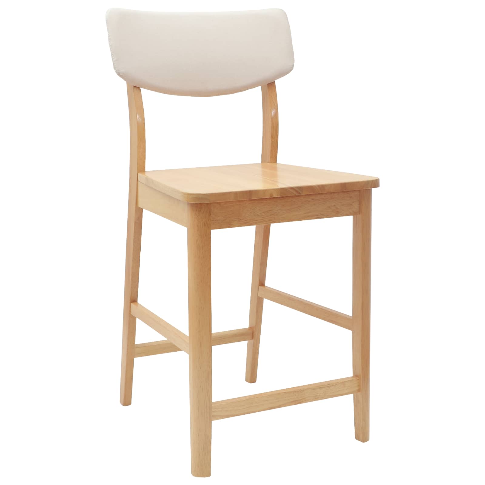 Eettafelstoelen 2 pcs Naturel 48 x 49 x 95 cm is nu te koop bij PeponiXL, paradijselijk wonen!