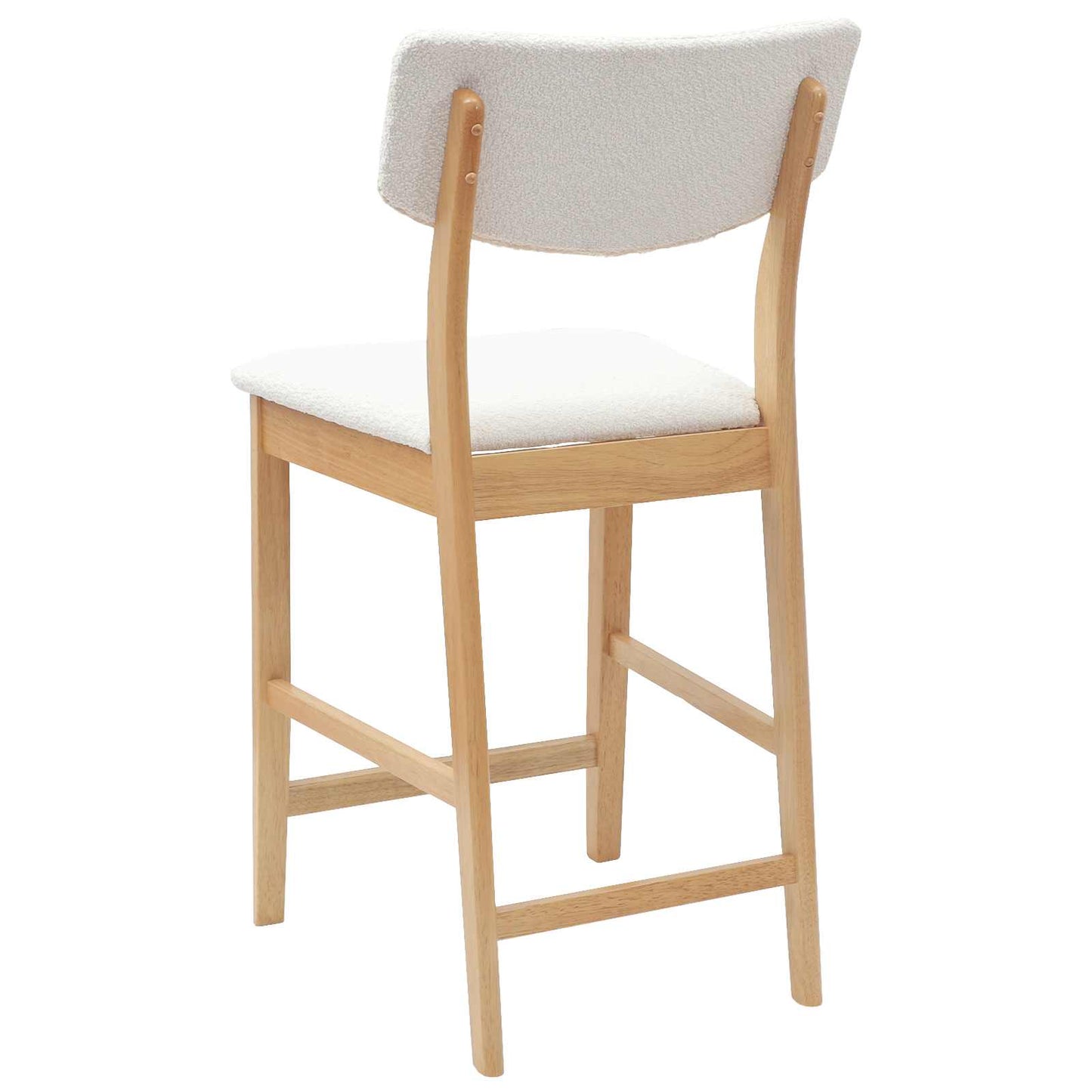 Eettafelstoelen 2 pcs Naturel 48 x 49 x 95 cm is nu te koop bij PeponiXL, paradijselijk wonen!