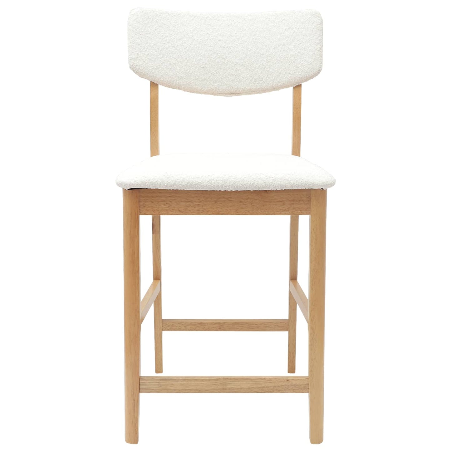 Eettafelstoelen 2 pcs Naturel 48 x 49 x 95 cm is nu te koop bij PeponiXL, paradijselijk wonen!