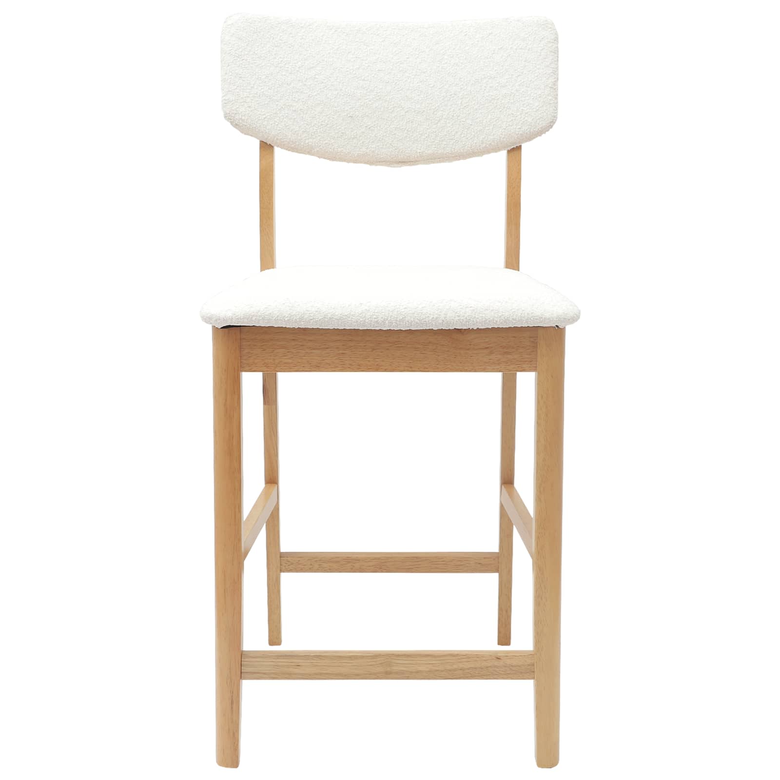 Eettafelstoelen 2 pcs Naturel 48 x 49 x 95 cm is nu te koop bij PeponiXL, paradijselijk wonen!