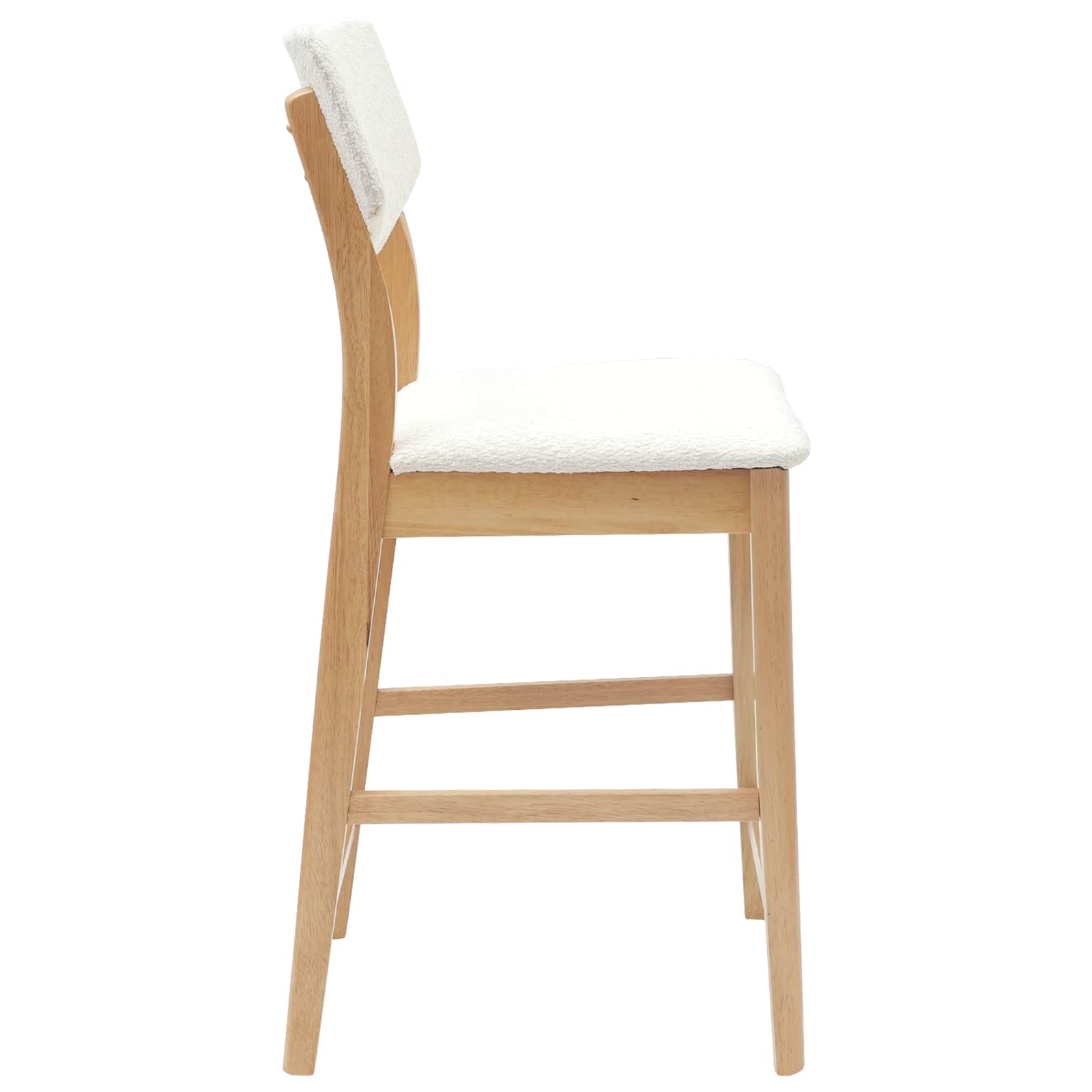Eettafelstoelen 2 pcs Naturel 48 x 49 x 95 cm is nu te koop bij PeponiXL, paradijselijk wonen!
