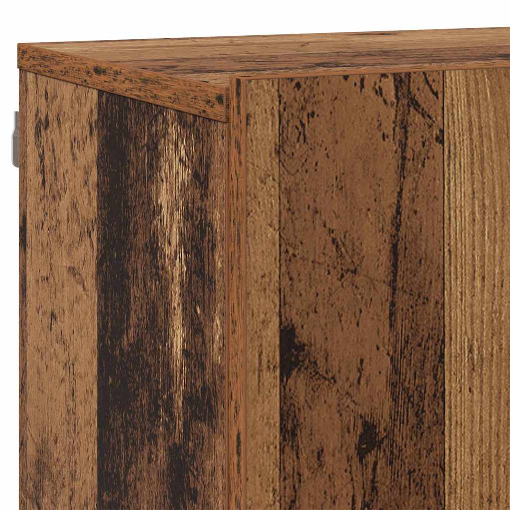 TV Eenheden Wandgemonteerd 6 pcs Oud hout Bewerkt hout is nu te koop bij PeponiXL, paradijselijk wonen!