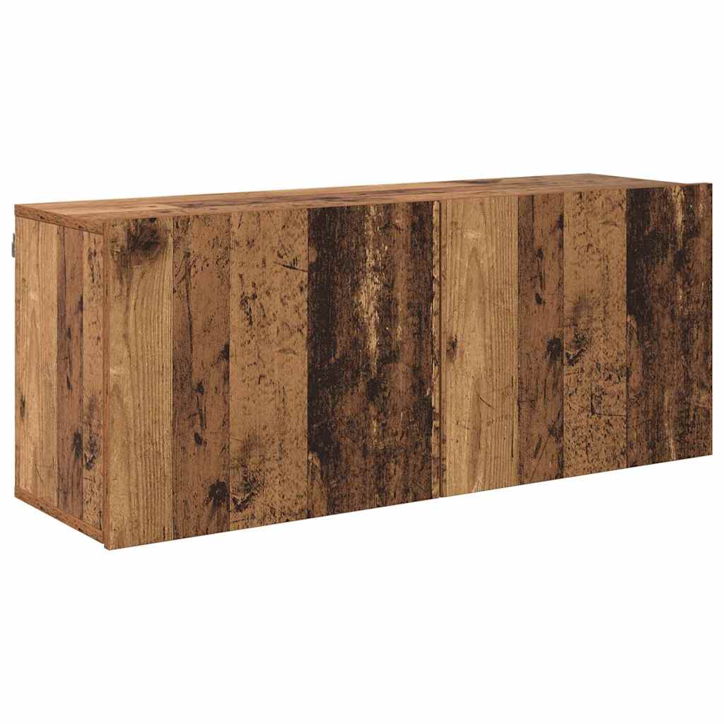 TV Eenheden Wandgemonteerd 6 pcs Oud hout Bewerkt hout is nu te koop bij PeponiXL, paradijselijk wonen!