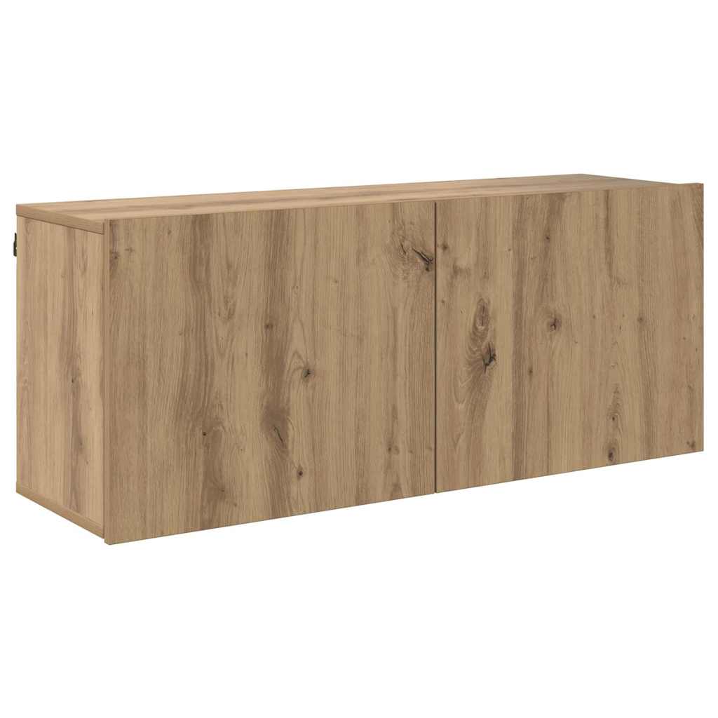 TV Eenheden 6 pcs artisanaal eikenkleurig Bewerkt hout is nu te koop bij PeponiXL, paradijselijk wonen!