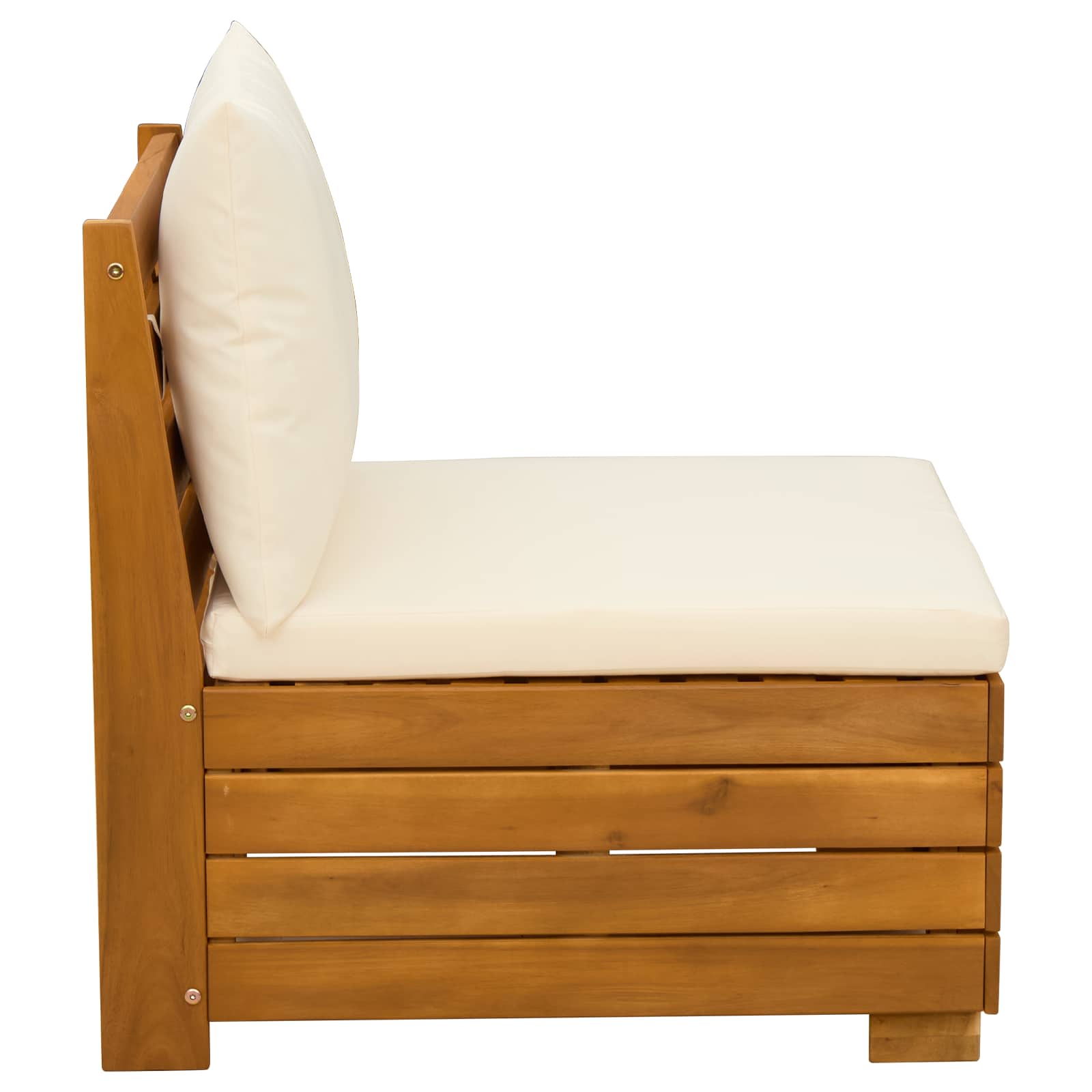 Tuin Midden Sofa Massief Acaciahout Bruin is nu te koop bij PeponiXL, paradijselijk wonen!