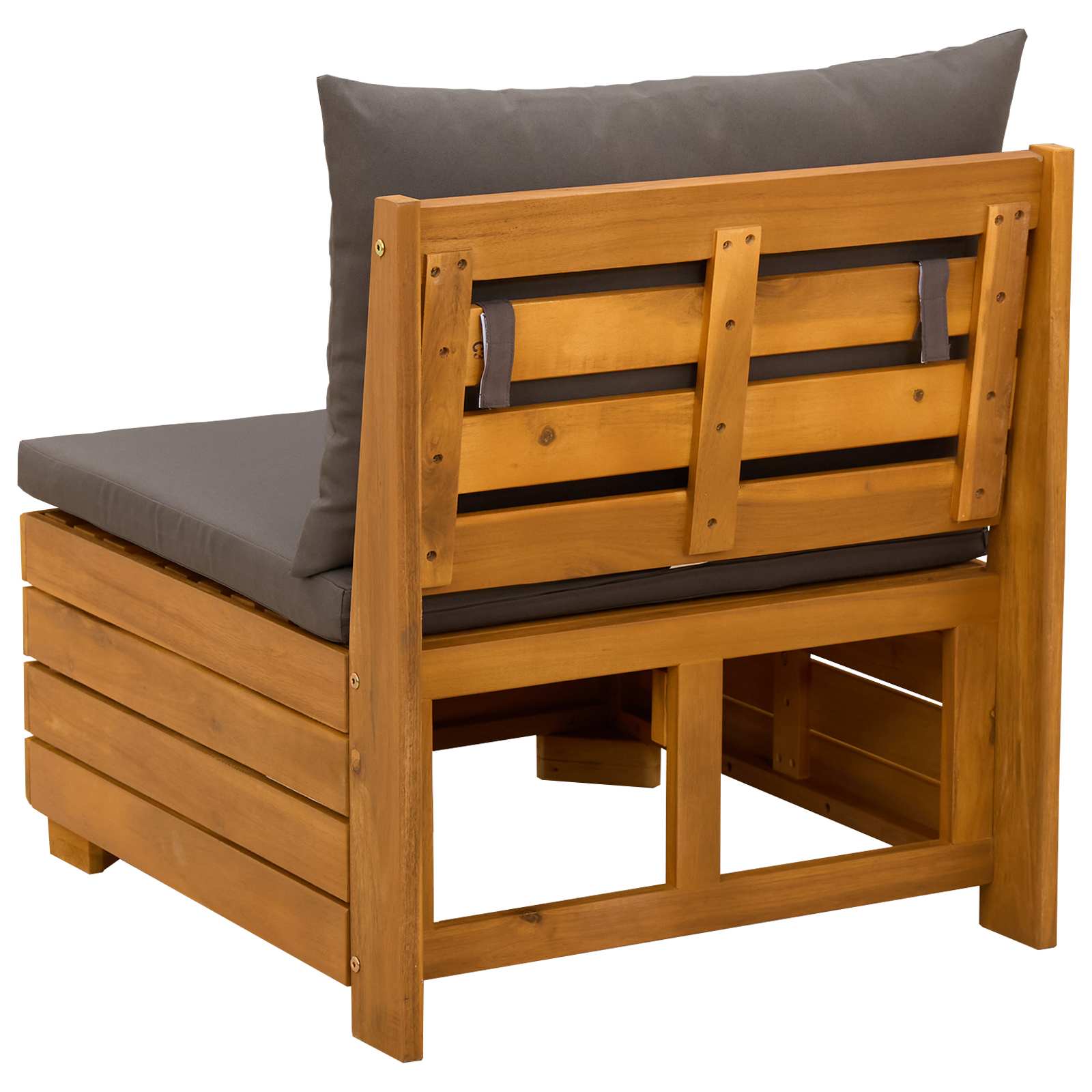 Tuin Midden Sofa Massief Acaciahout Bruin is nu te koop bij PeponiXL, paradijselijk wonen!