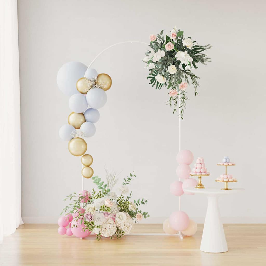 Trouwrand Wit 100 x 39 x 200 cm Staal is nu te koop bij PeponiXL, paradijselijk wonen!