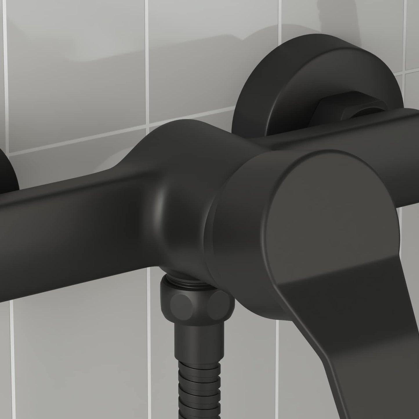 Douchemengkraan Zwart G 1 / 2 inch Koper is nu te koop bij PeponiXL, paradijselijk wonen!