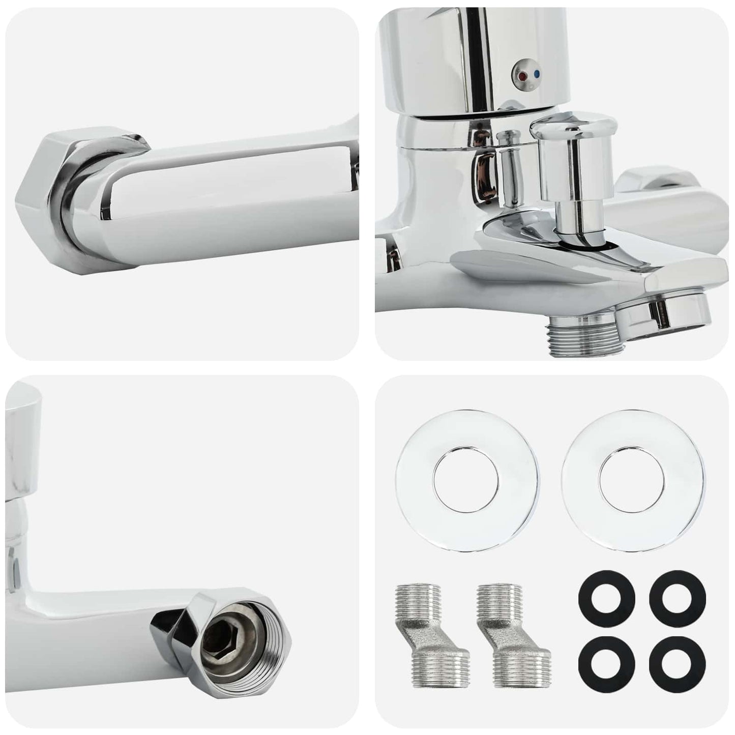 Douchemengkraan Chroom G 1 / 2 inch is nu te koop bij PeponiXL, paradijselijk wonen!