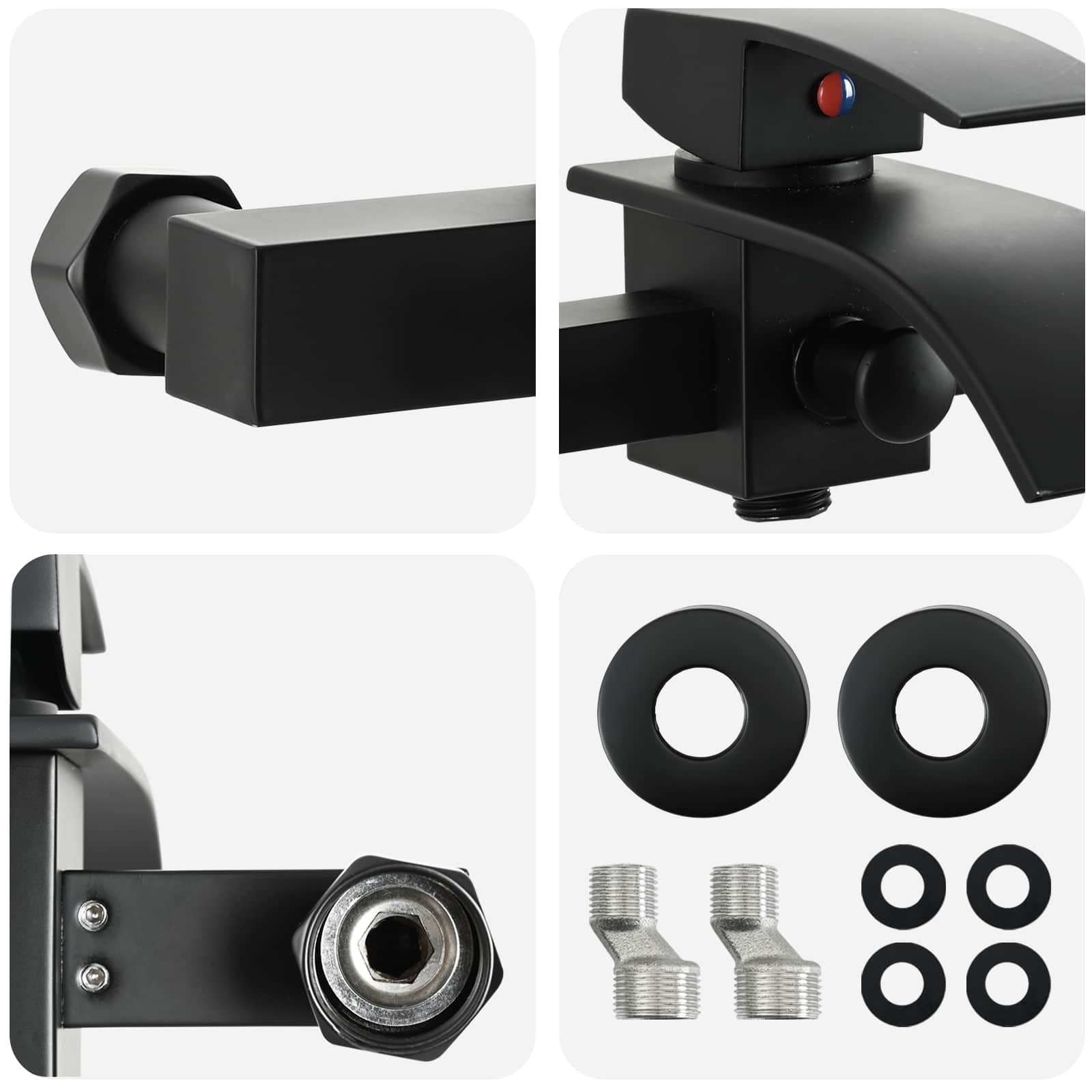 Douchemengkraan Zwart G 1 / 2 inch is nu te koop bij PeponiXL, paradijselijk wonen!