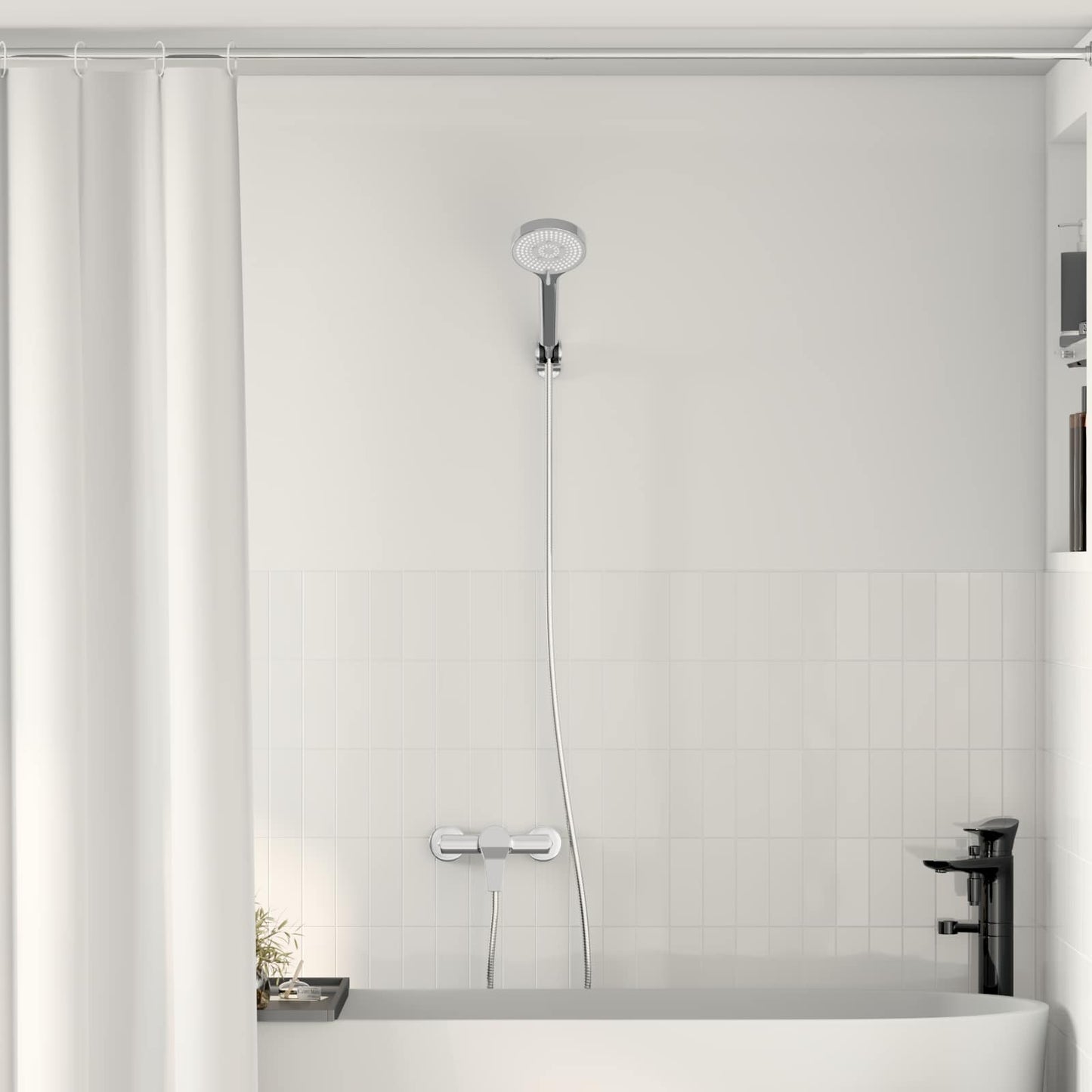 Doucheset Chroom G 1 / 2 inch Koper is nu te koop bij PeponiXL, paradijselijk wonen!