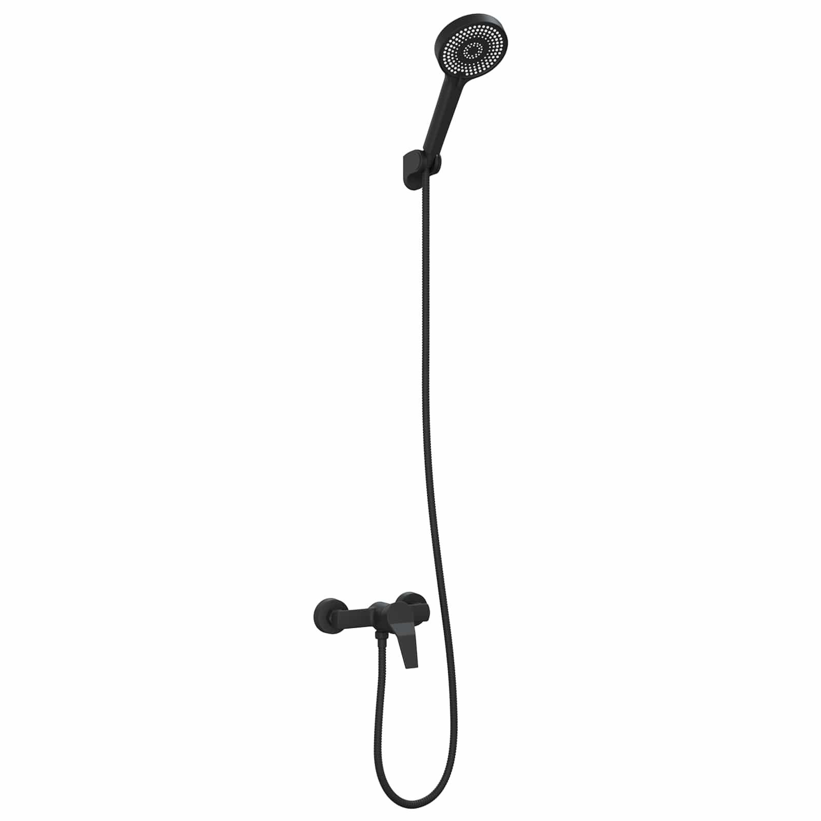 Doucheset Zwart G 1 / 2 inch Koper is nu te koop bij PeponiXL, paradijselijk wonen!