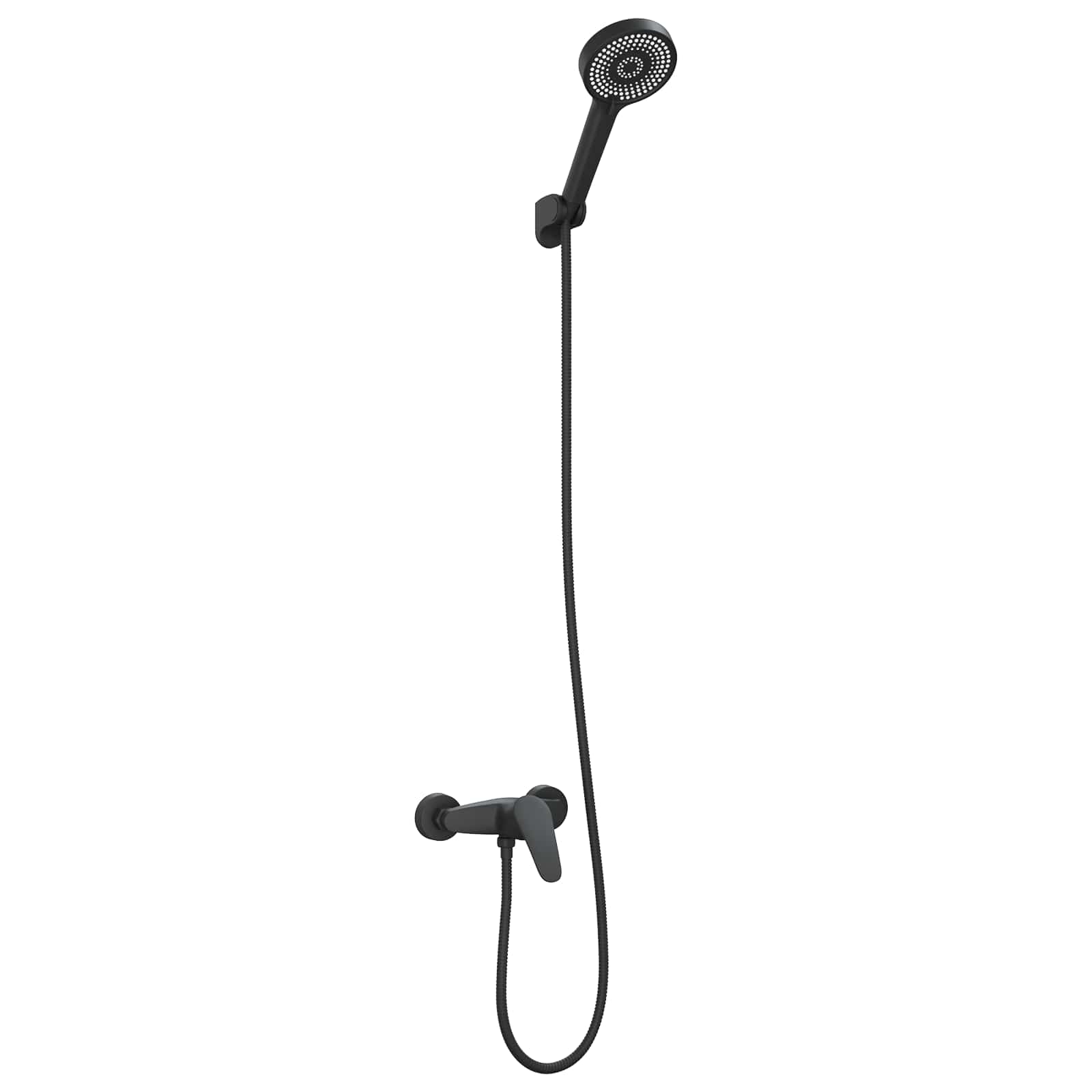 Doucheset Zwart G 1 / 2 inch is nu te koop bij PeponiXL, paradijselijk wonen!