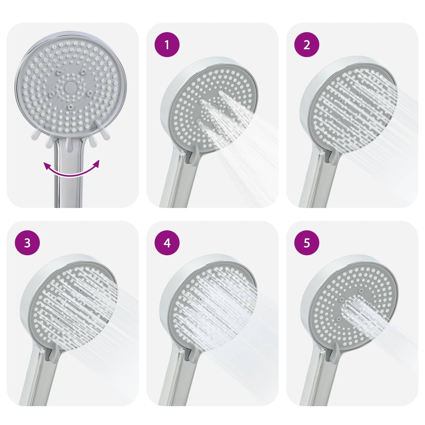 Doucheset Chroom G 1 / 2 inch is nu te koop bij PeponiXL, paradijselijk wonen!