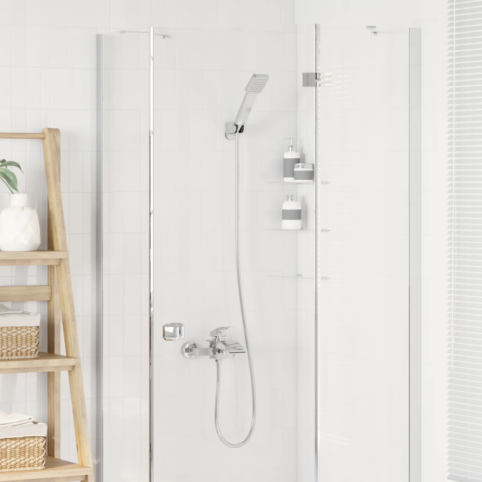 Doucheset Chroom G 1 / 2 inch is nu te koop bij PeponiXL, paradijselijk wonen!